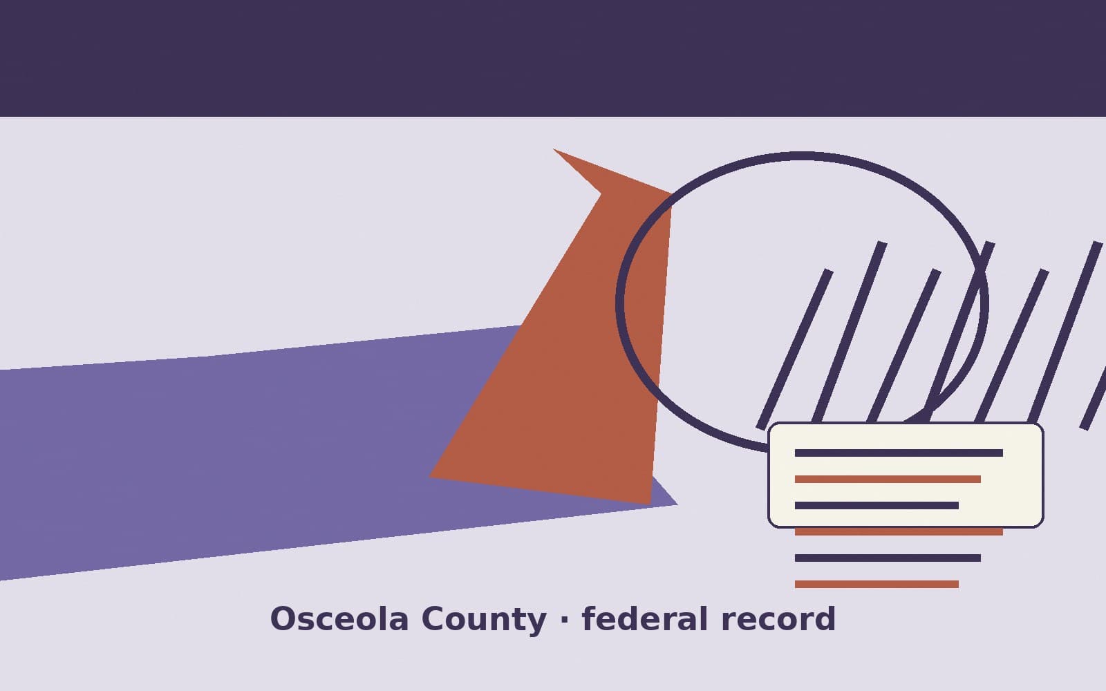 Public notice. Osceola County, Florida, has a federal award on the public books. On September 21, 2026, the Department of Transportation recorded a project grant of $262,270. The o