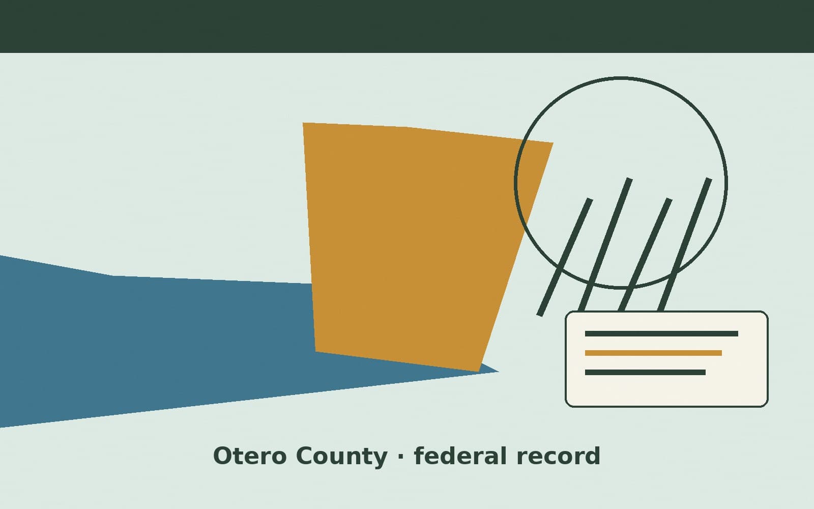 Public notice. Otero County, Colorado, has a federal award on the public books. On September 18, 2026, the Department of the Interior recorded a purchase order of $86,453.56. The o