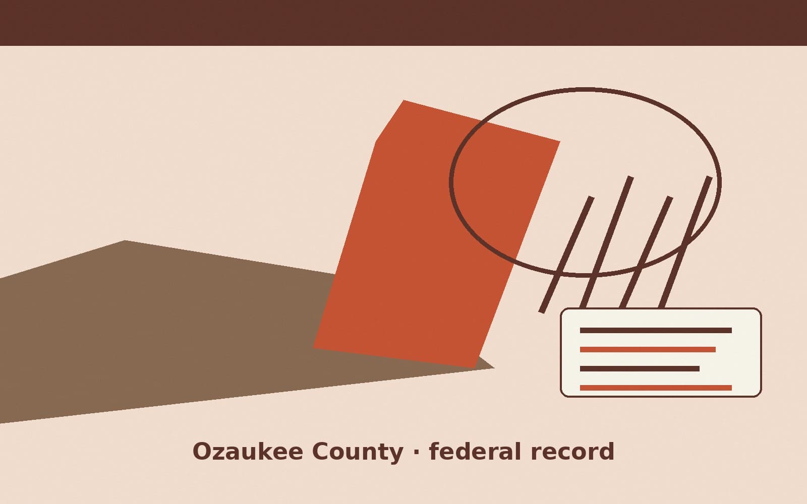Public notice. Ozaukee County, Wisconsin, has a federal award on the public books. On September 22, 2026, the Department of Health and Human Services recorded a project grant of $1