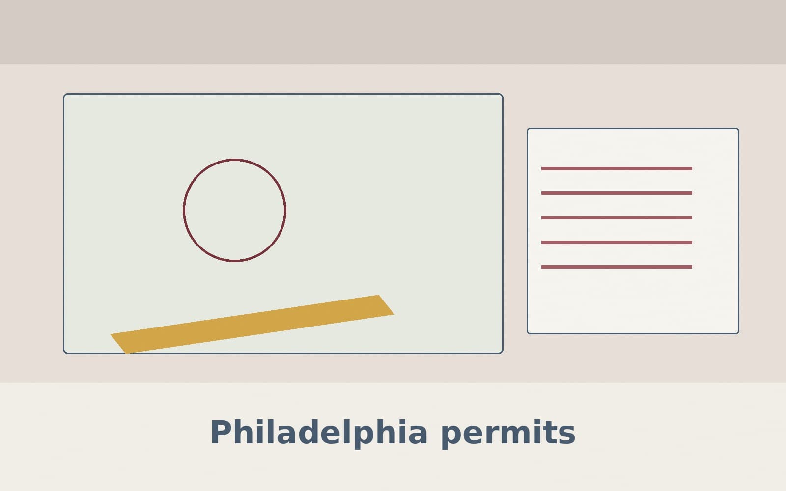 Public notice. Philadelphia's public permits table lists 868 permits with a permit issue date from September 27, 2026, through October 3, 2026.