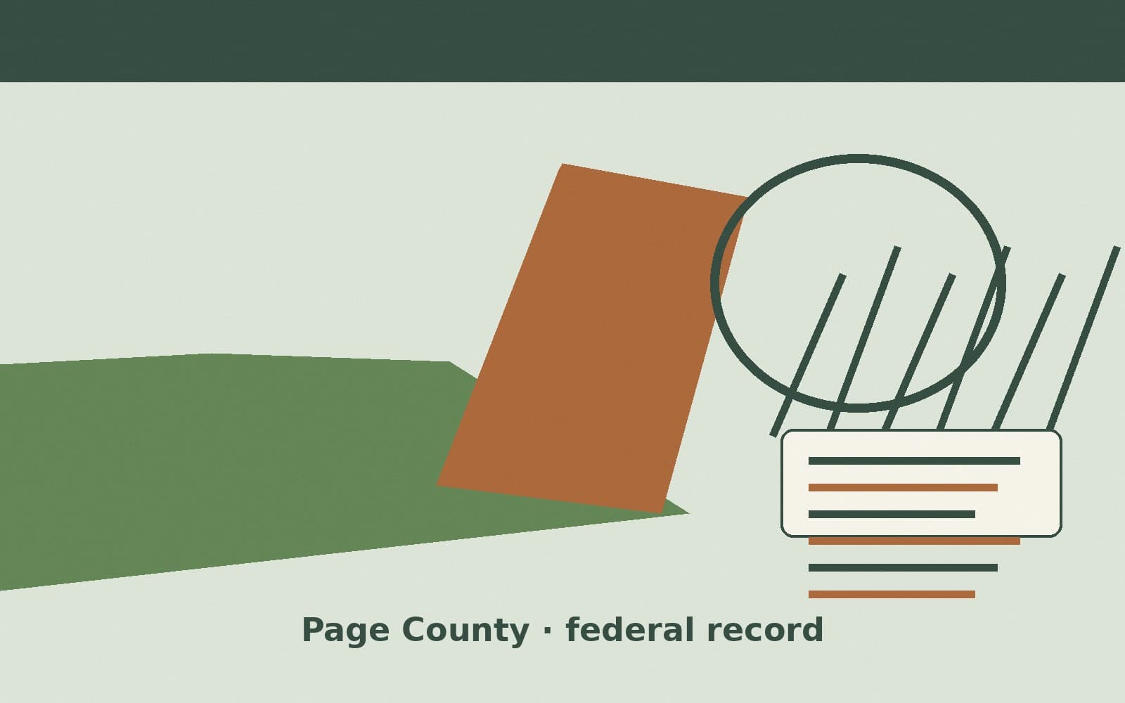 Public notice. Page County, Virginia, has a federal award on the public books. On September 30, 2026, the Department of Agriculture recorded a blanket-purchase call of $3,207,054.6