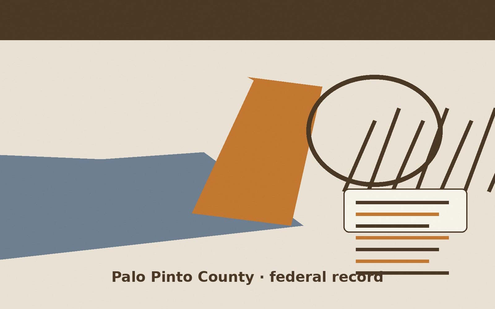 Public notice. Palo Pinto County, Texas, has a federal award on the public books. On October 1, 2026, the Department of Veterans Affairs recorded a blanket-purchase call of $105,06