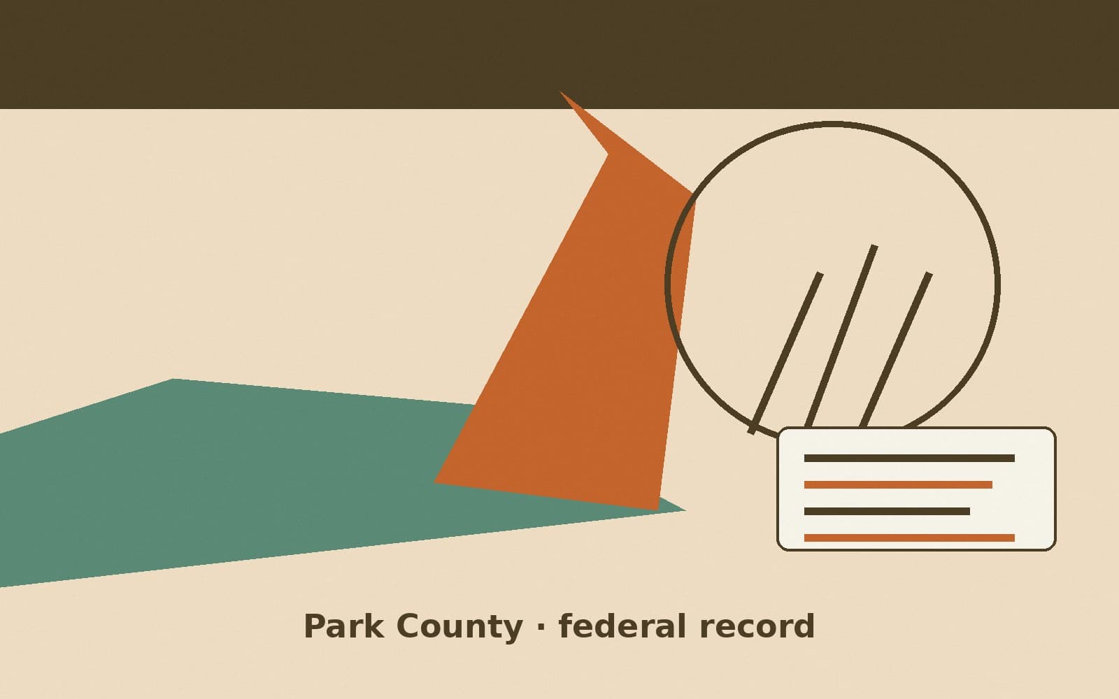 Public notice. Park County, Wyoming, has a federal award on the public books. On September 25, 2026, the Department of the Interior recorded a blanket-purchase call of $292,160. Th