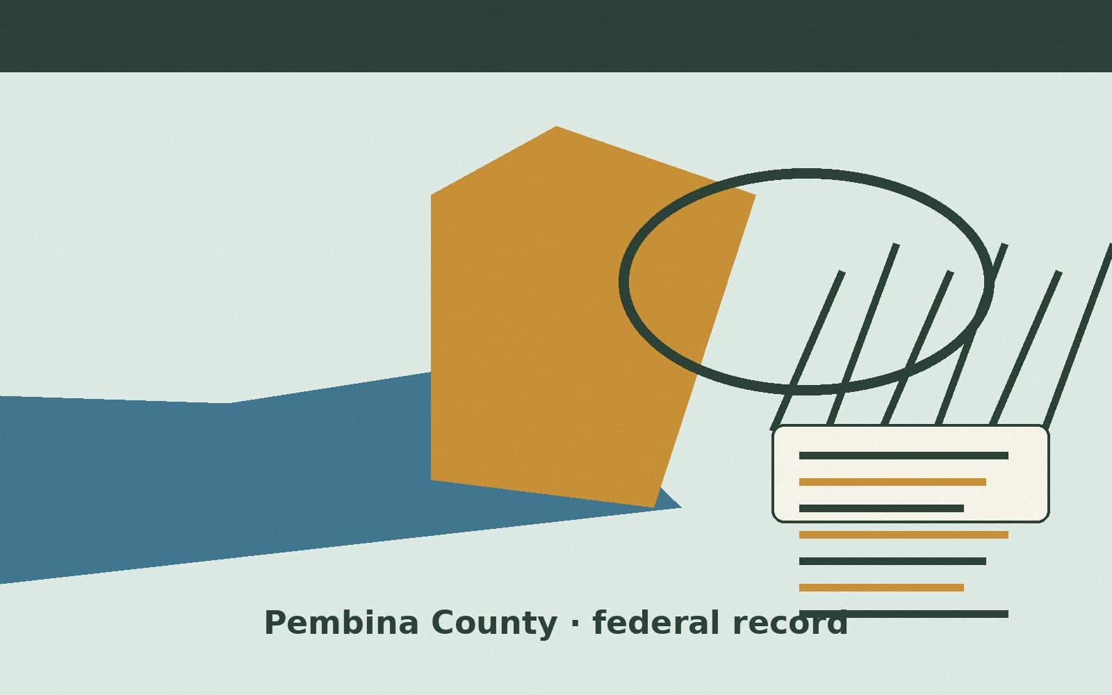 Public notice. Pembina County, North Dakota, has a federal award on the public books. On September 24, 2026, the General Services Administration recorded a delivery order of $940,5