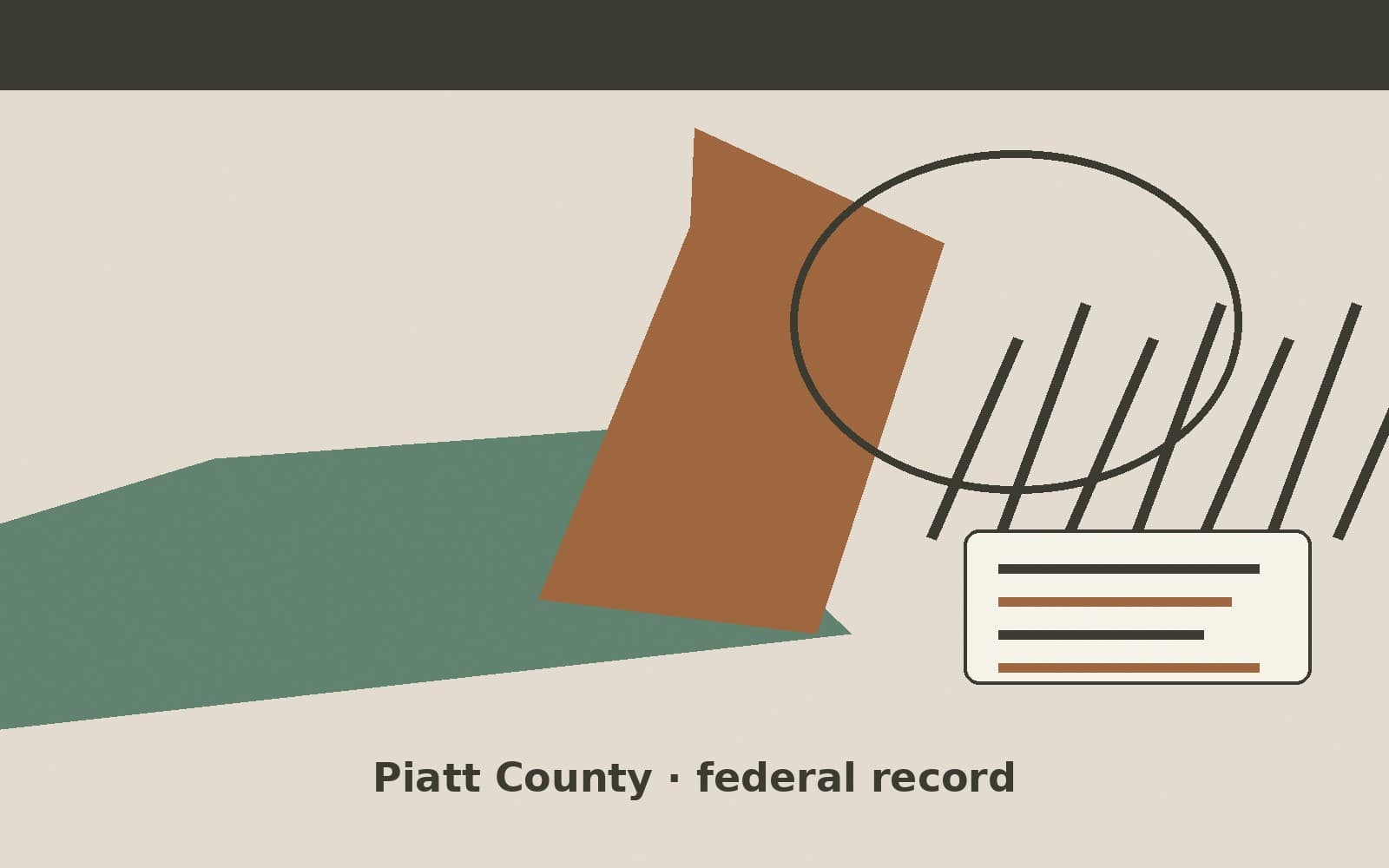 Public notice. Piatt County, Illinois, has a federal award on the public books. On September 9, 2026, the Department of Transportation recorded a formula grant of $543,824. The off
