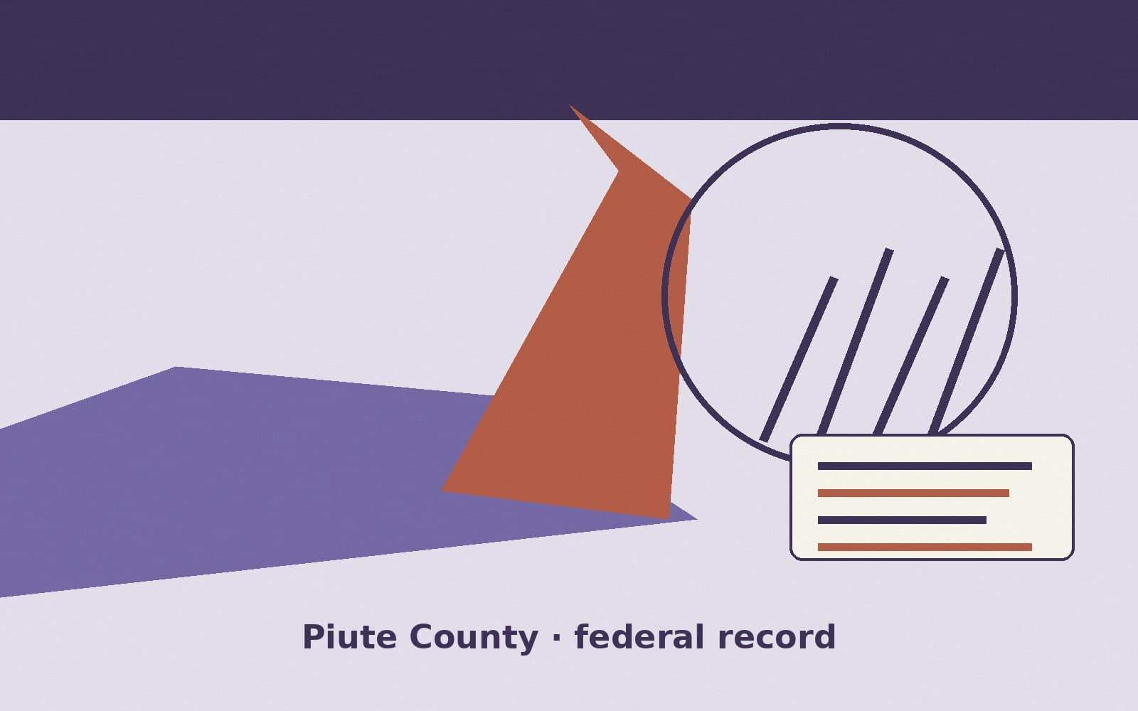 Public notice. Piute County, Utah, has a federal award on the public books. On September 17, 2026, the Department of Transportation recorded a formula grant of $192,976.64. The off