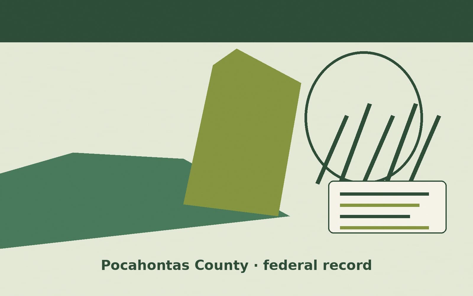 Public notice. Pocahontas County, Iowa, has a federal award on the public books. On September 8, 2026, the Department of Transportation recorded a cooperative agreement of $943,968