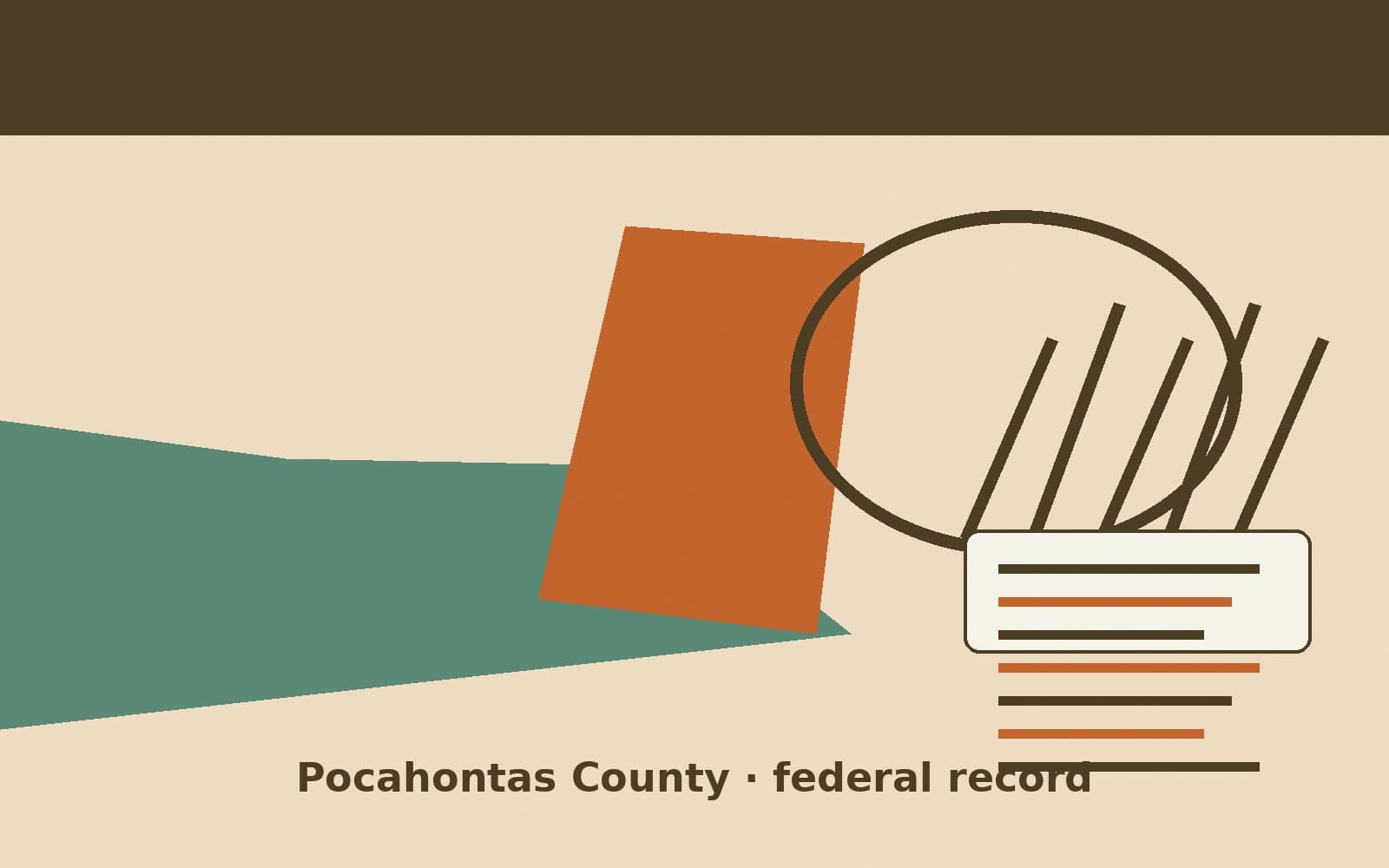 Public notice. Pocahontas County, West Virginia, has a federal award on the public books. On September 25, 2026, the Department of Agriculture recorded a purchase order of $42,993.