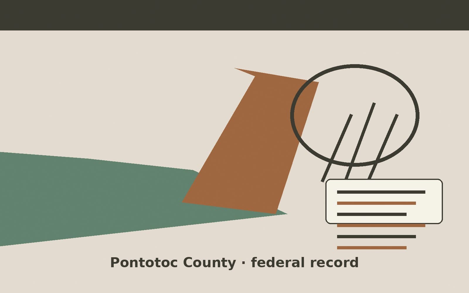 Public notice. Pontotoc County, Mississippi, has a federal award on the public books. On September 23, 2026, the Department of Transportation recorded a cooperative agreement of $2