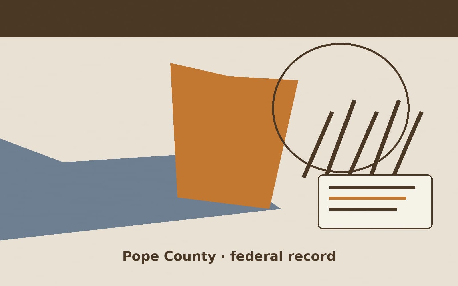 Public notice. Pope County, Illinois, has a federal award on the public books. On September 10, 2026, the Department of Agriculture recorded a blanket-purchase call of $76,185.20.