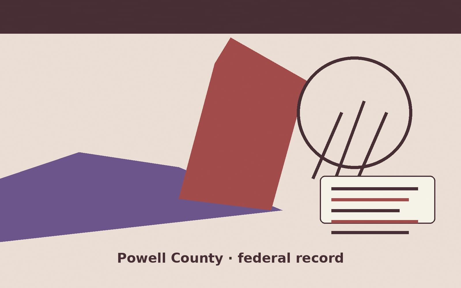 Public notice. Powell County, Kentucky, has a federal award on the public books. On September 30, 2026, the Department of Agriculture recorded a delivery order of $395,510. The off