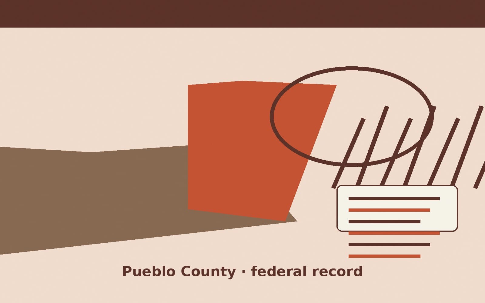 Public notice. Pueblo County, Colorado, has a federal award on the public books. On September 30, 2026, the Department of Agriculture recorded a purchase order of $23,208.12. The o