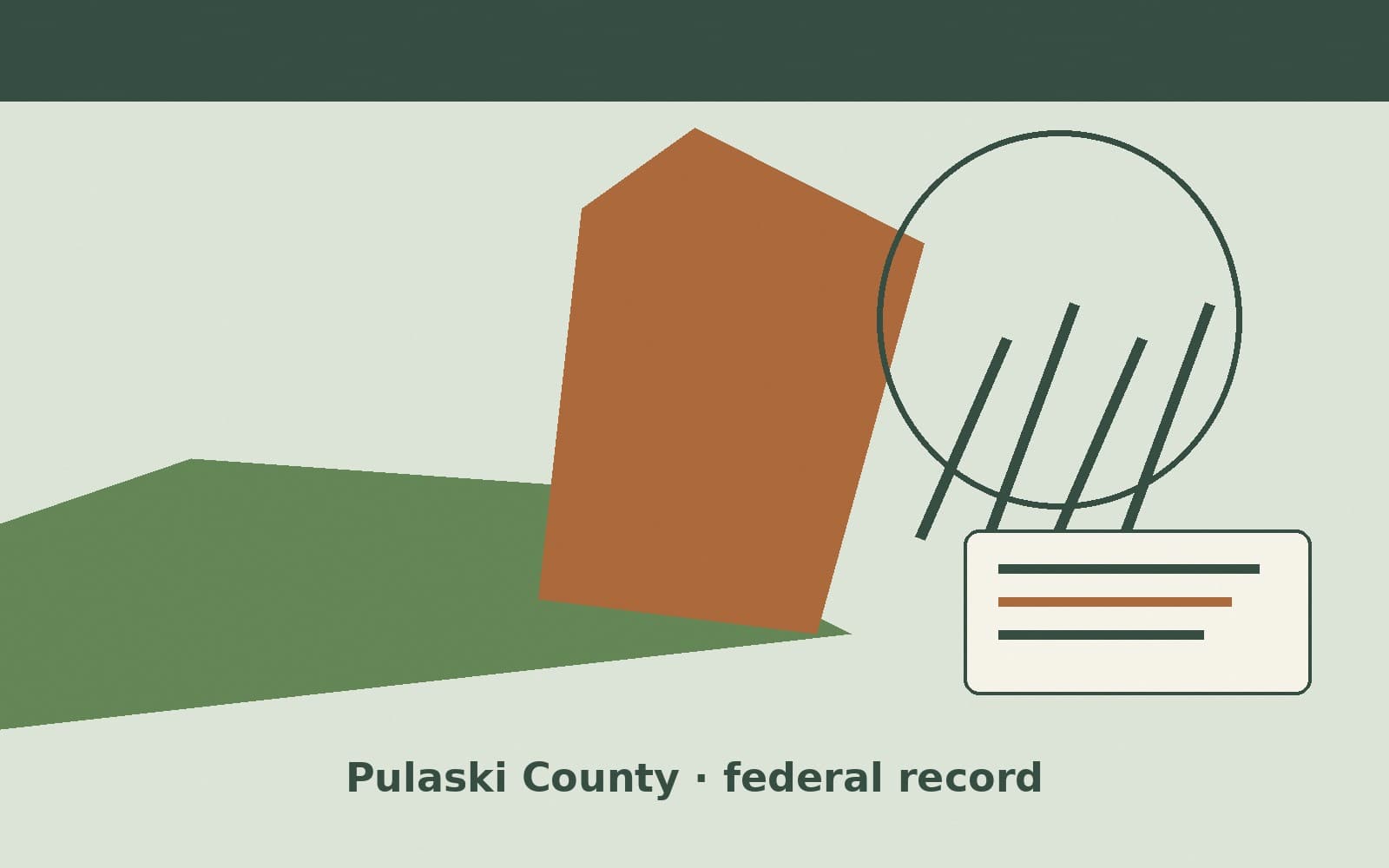 Public notice. Pulaski County, Missouri, has a federal award on the public books. On September 30, 2026, the Department of Justice recorded a delivery order of $25,964.62. The offi
