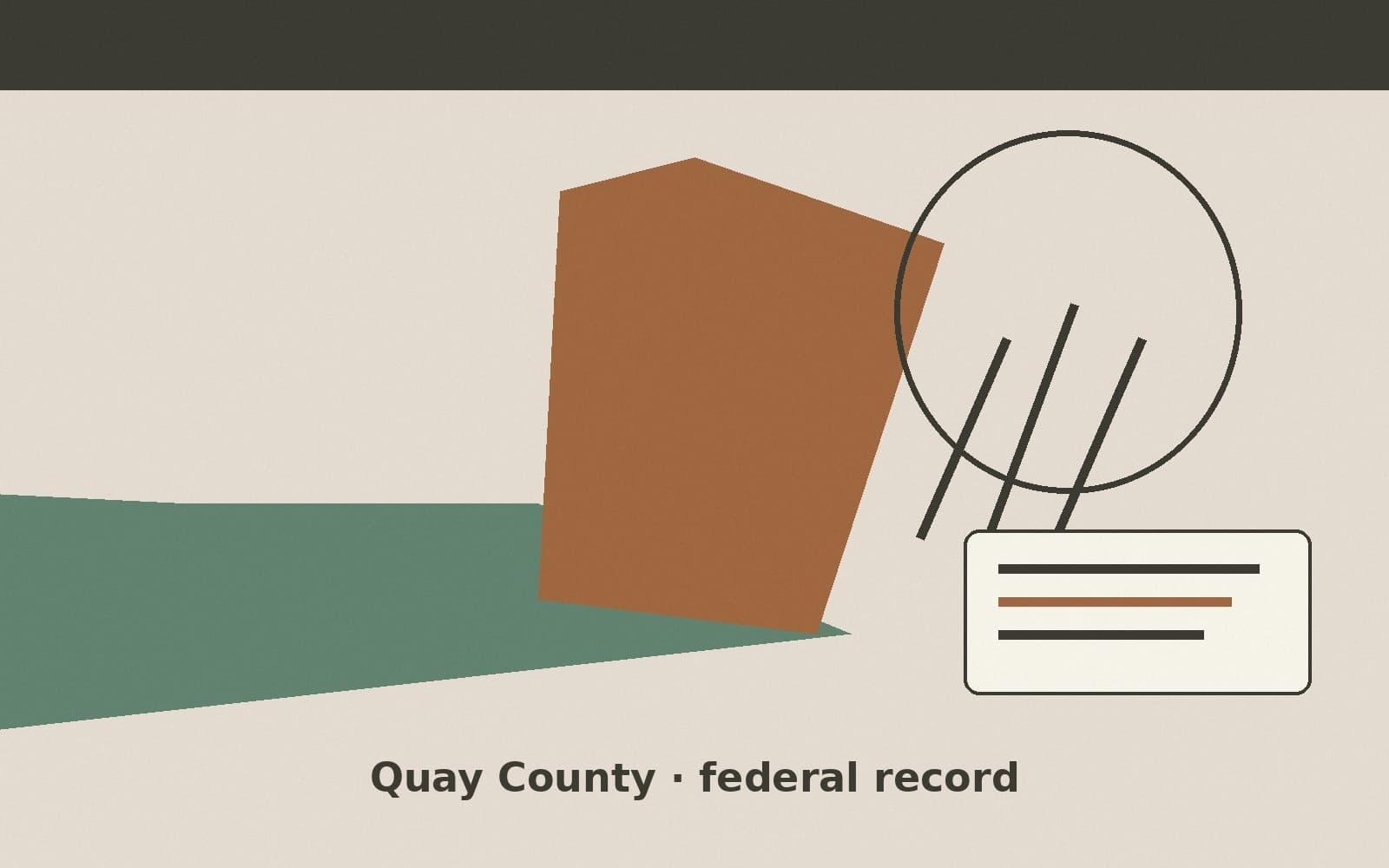 Public notice. Quay County, New Mexico, has a federal award on the public books. On September 17, 2026, the Department of Transportation recorded a formula grant of $6,221,839. The