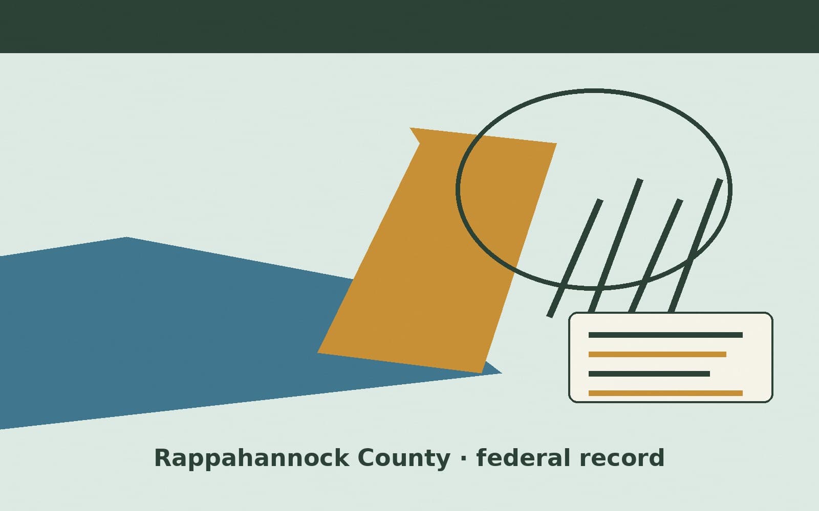 Public notice. Rappahannock County, Virginia, has a federal award on the public books. On September 25, 2026, the Department of Veterans Affairs recorded a purchase order of $137,2