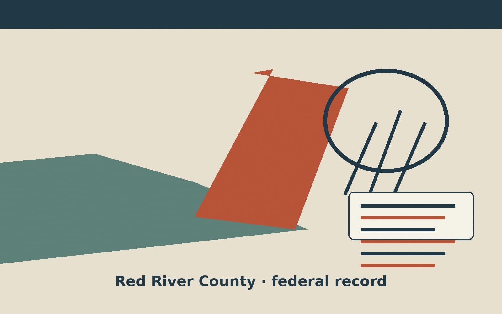 Public notice. Red River County, Texas, has a federal award on the public books. On August 18, 2026, the Department of Housing and Urban Development recorded a formula grant of $50