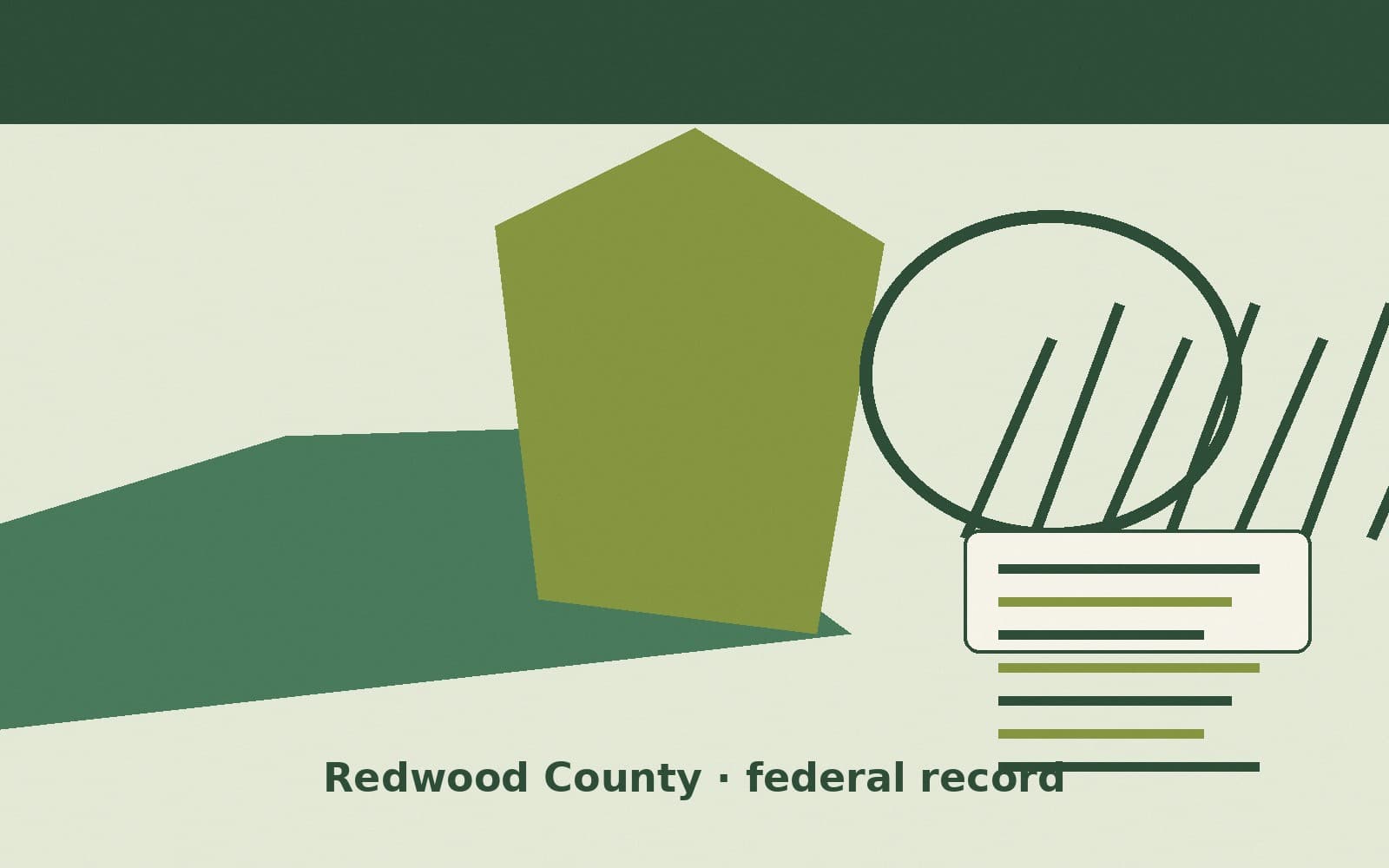 Public notice. Redwood County, Minnesota, has a federal award on the public books. On September 14, 2026, the Department of Transportation recorded a formula grant of $463,000. The