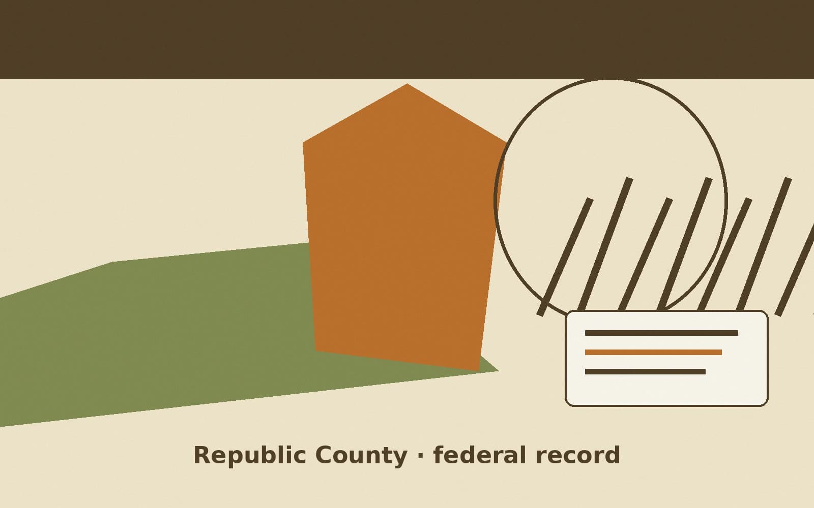 Public notice. Republic County, Kansas, has a federal award on the public books. On September 11, 2026, the Department of Education recorded a formula grant of $25,382. The office