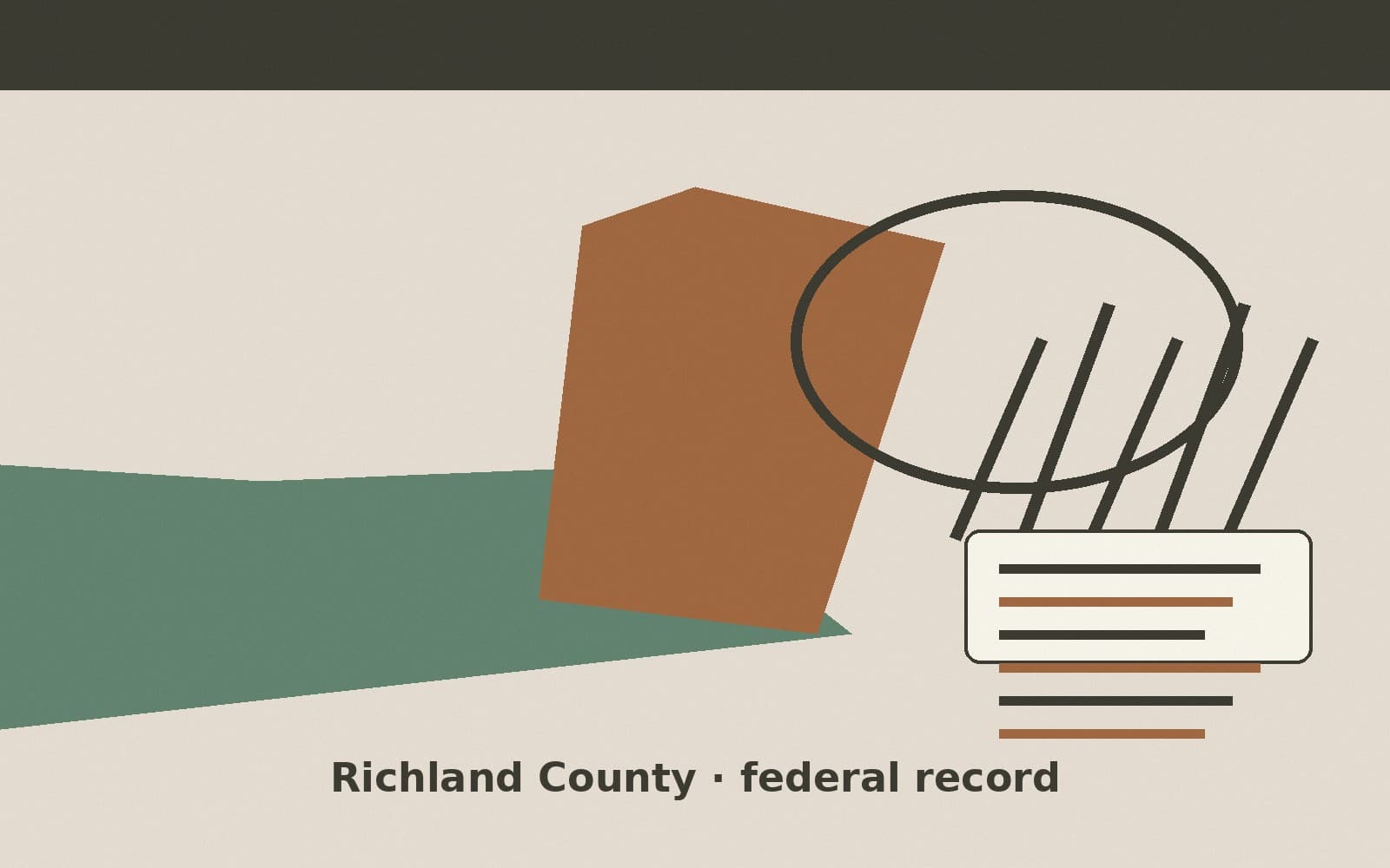 Public notice. Richland County, North Dakota, has a federal award on the public books. On September 10, 2026, the Department of Transportation recorded a formula grant of $801,854.