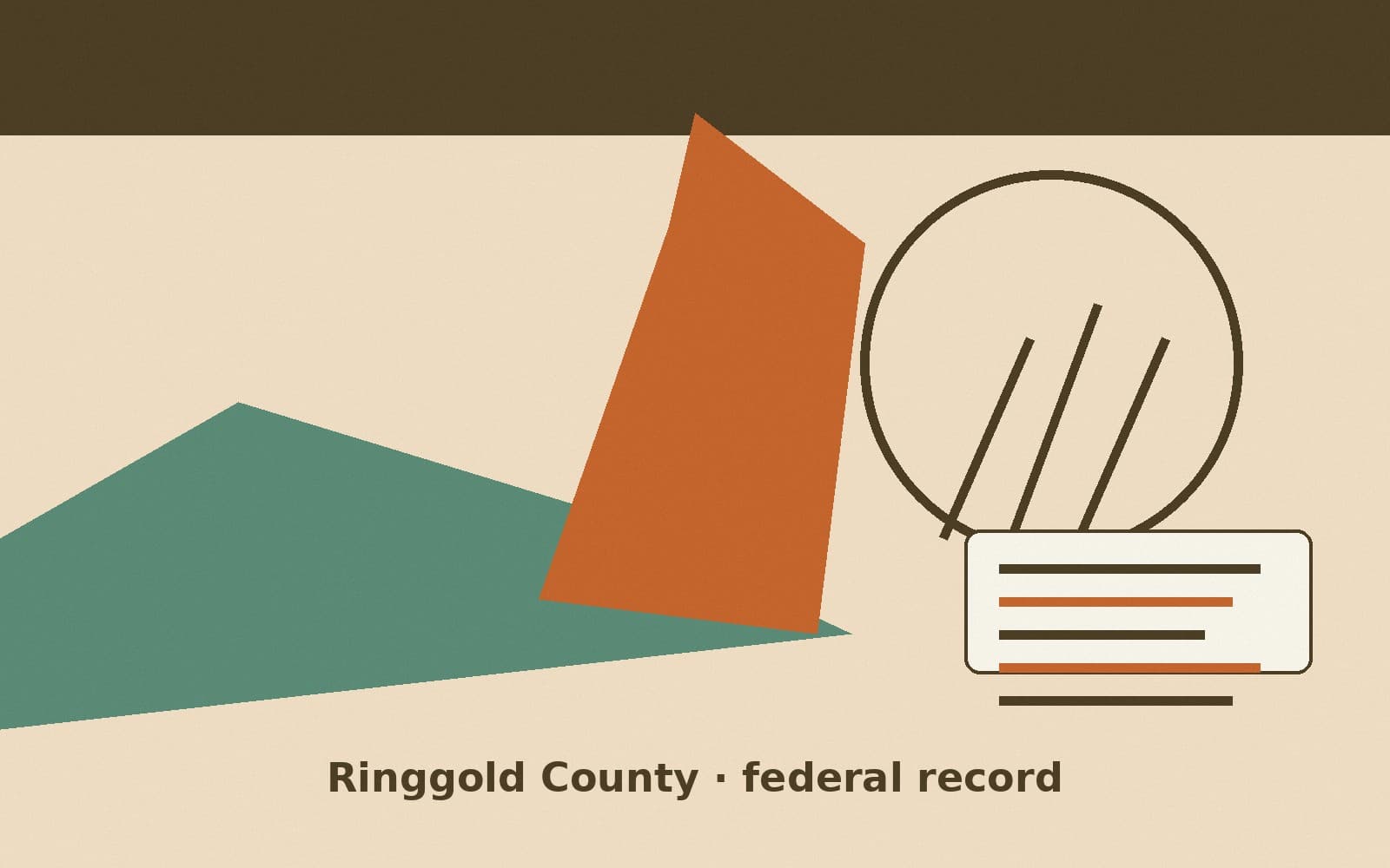 Public notice. Ringgold County, Iowa, has a federal award on the public books. On August 20, 2026, the Department of Education recorded a formula grant of $37,786. The office on th