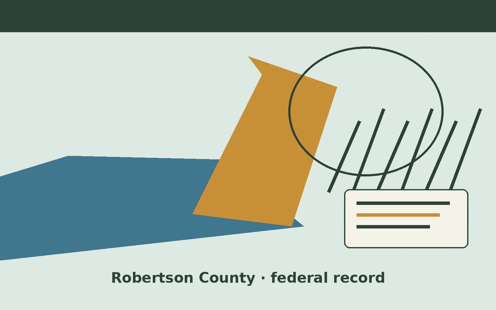 Public notice. Robertson County, Tennessee, has a federal award on the public books. On August 18, 2026, the Department of Housing and Urban Development recorded a formula grant of