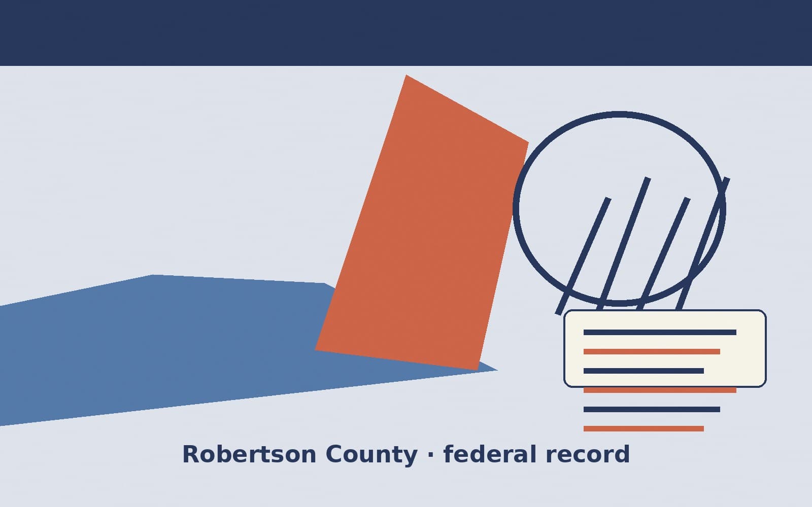 Public notice. Robertson County, Kentucky, has a federal award on the public books. On July 30, 2026, the Department of Education recorded a formula grant of $37,681. The recipient