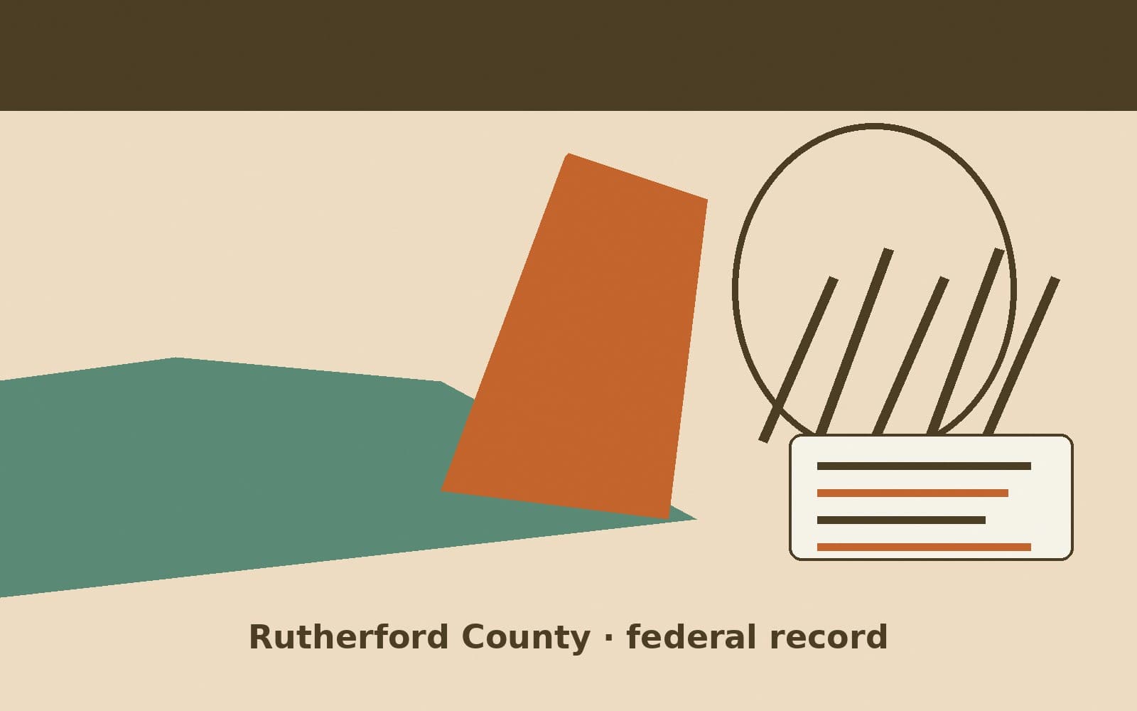 Public notice. Rutherford County, North Carolina, has a federal award on the public books. On September 24, 2026, the Department of Transportation recorded a project grant of $585,
