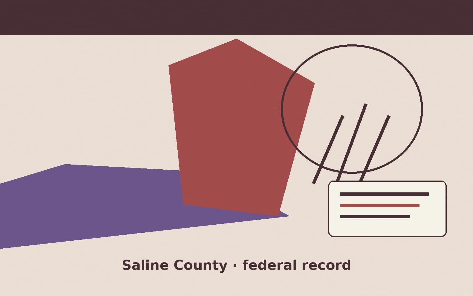 Public notice. Saline County, Kansas, has a federal award on the public books. On September 16, 2026, the Department of Transportation recorded a cooperative agreement of $1,320,00