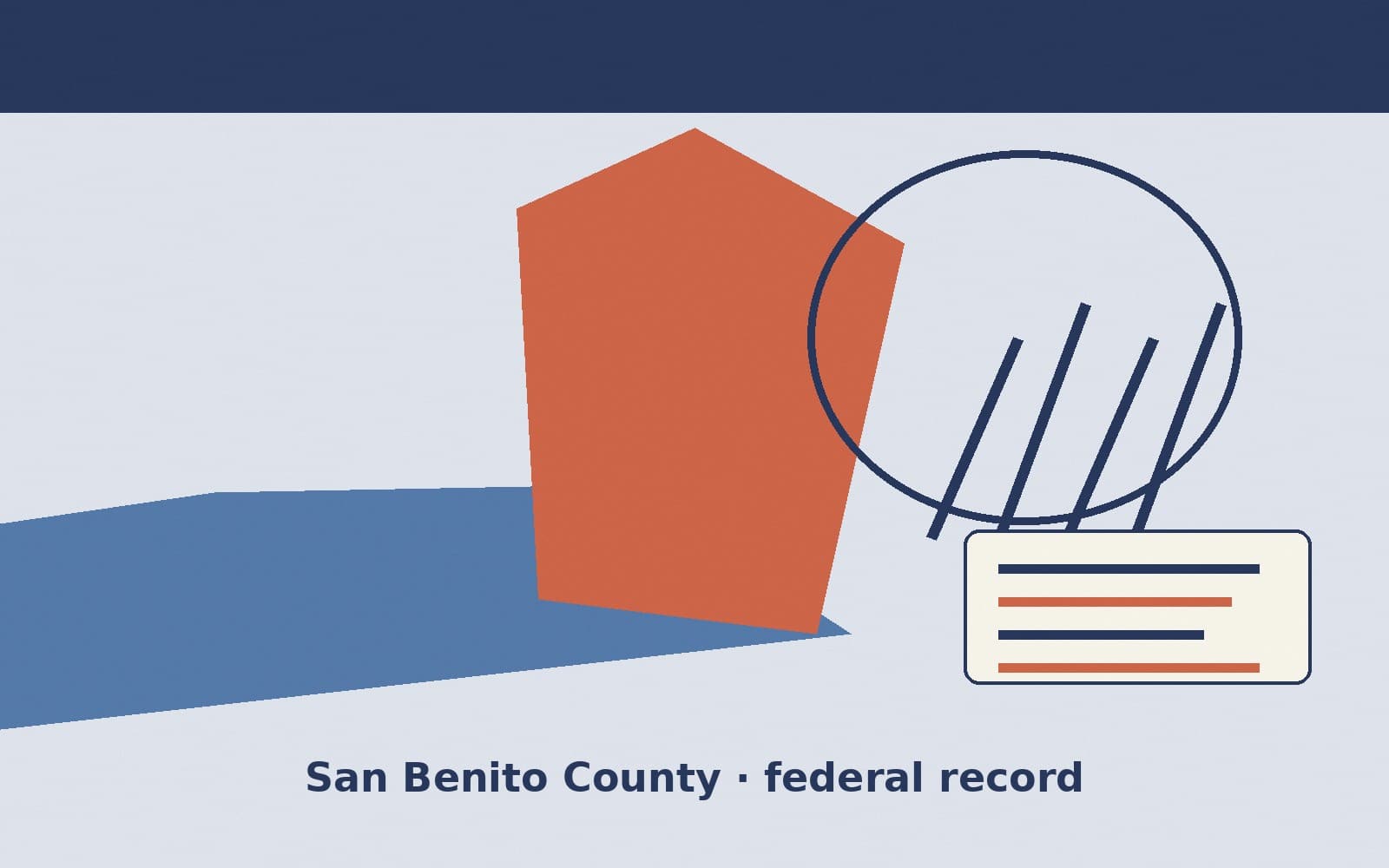 Public notice. San Benito County, California, has a federal award on the public books. On September 24, 2026, the Department of the Interior recorded a delivery order of $211,610.