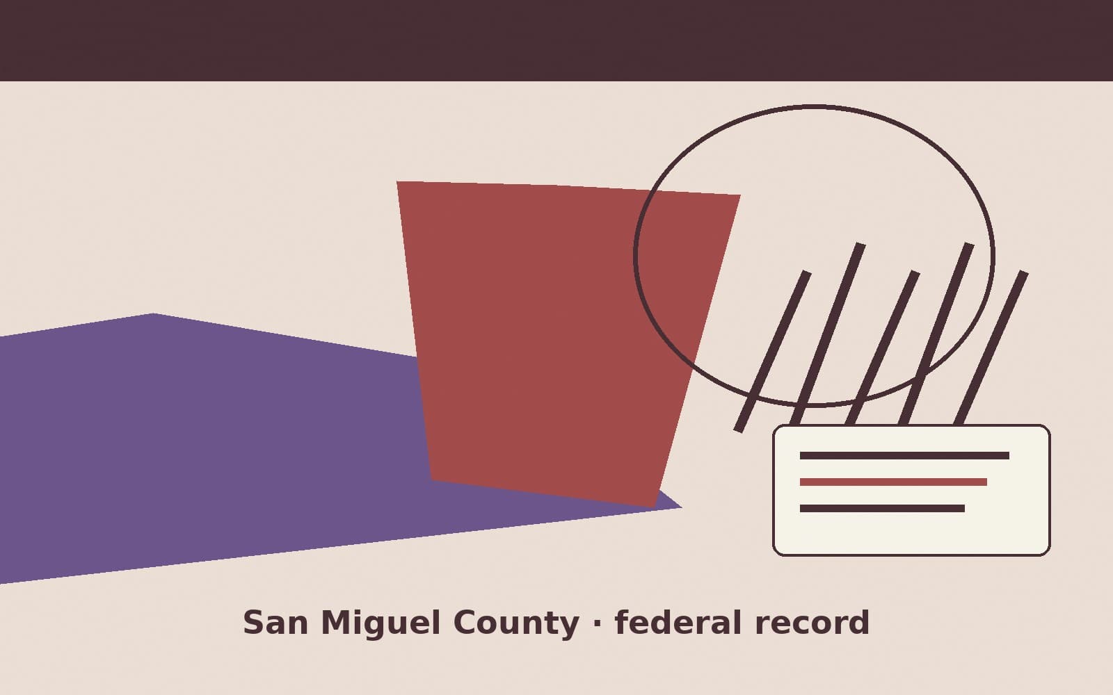 Public notice. San Miguel County, New Mexico, has a federal award on the public books. On September 21, 2026, the Department of Transportation recorded a project grant of $700,791.