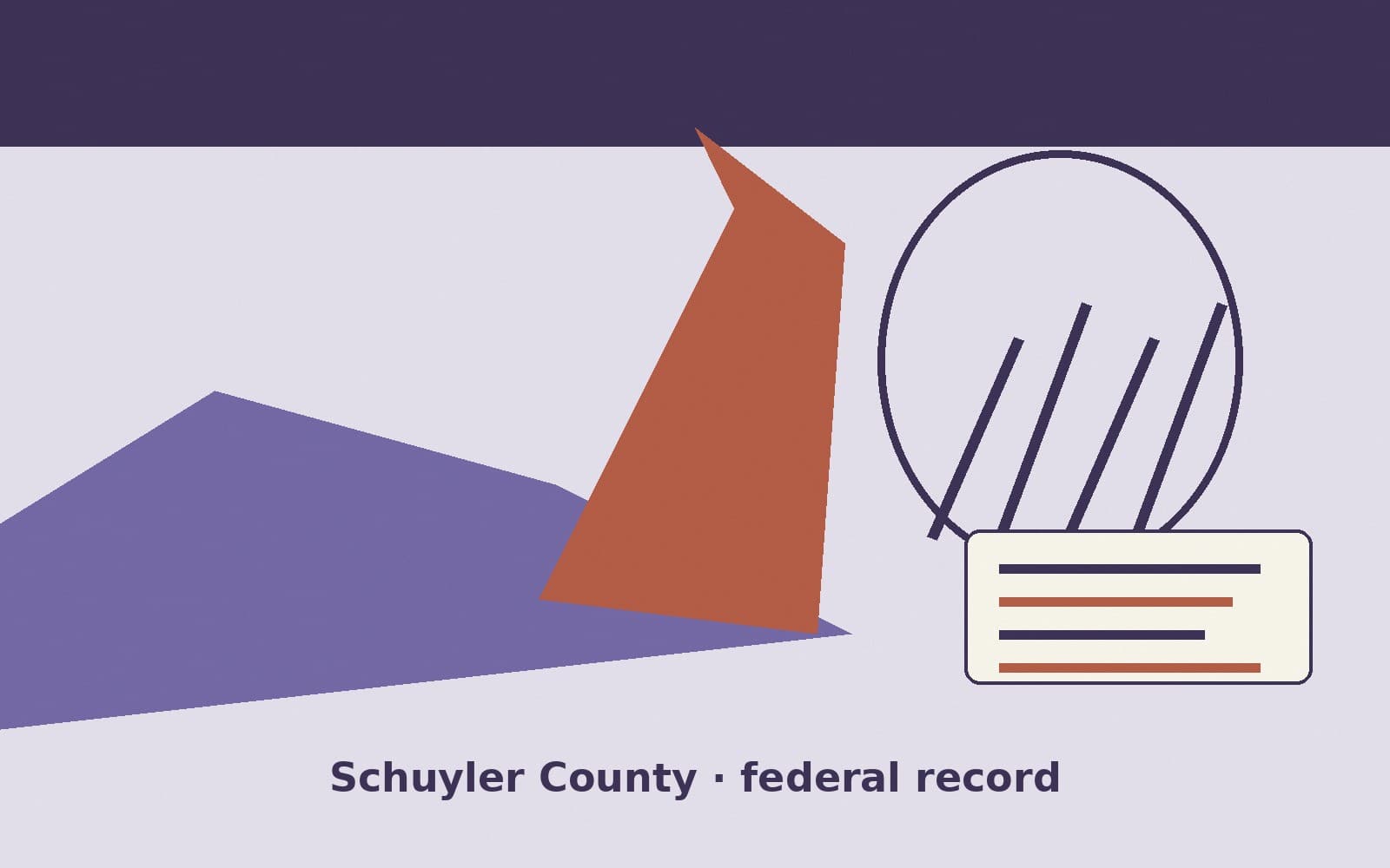 Public notice. Schuyler County, New York, has a federal award on the public books. On September 29, 2026, the General Services Administration recorded a purchase order of $7,860. T
