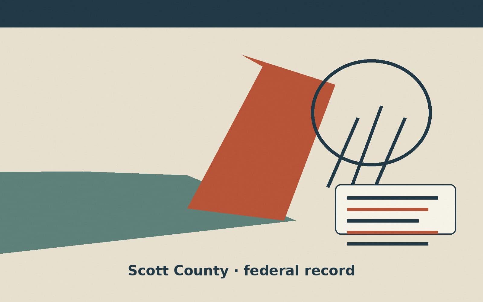 Public notice. Scott County, Minnesota, has a federal award on the public books. On September 30, 2026, the Department of Homeland Security recorded a purchase order of $9,976,267.