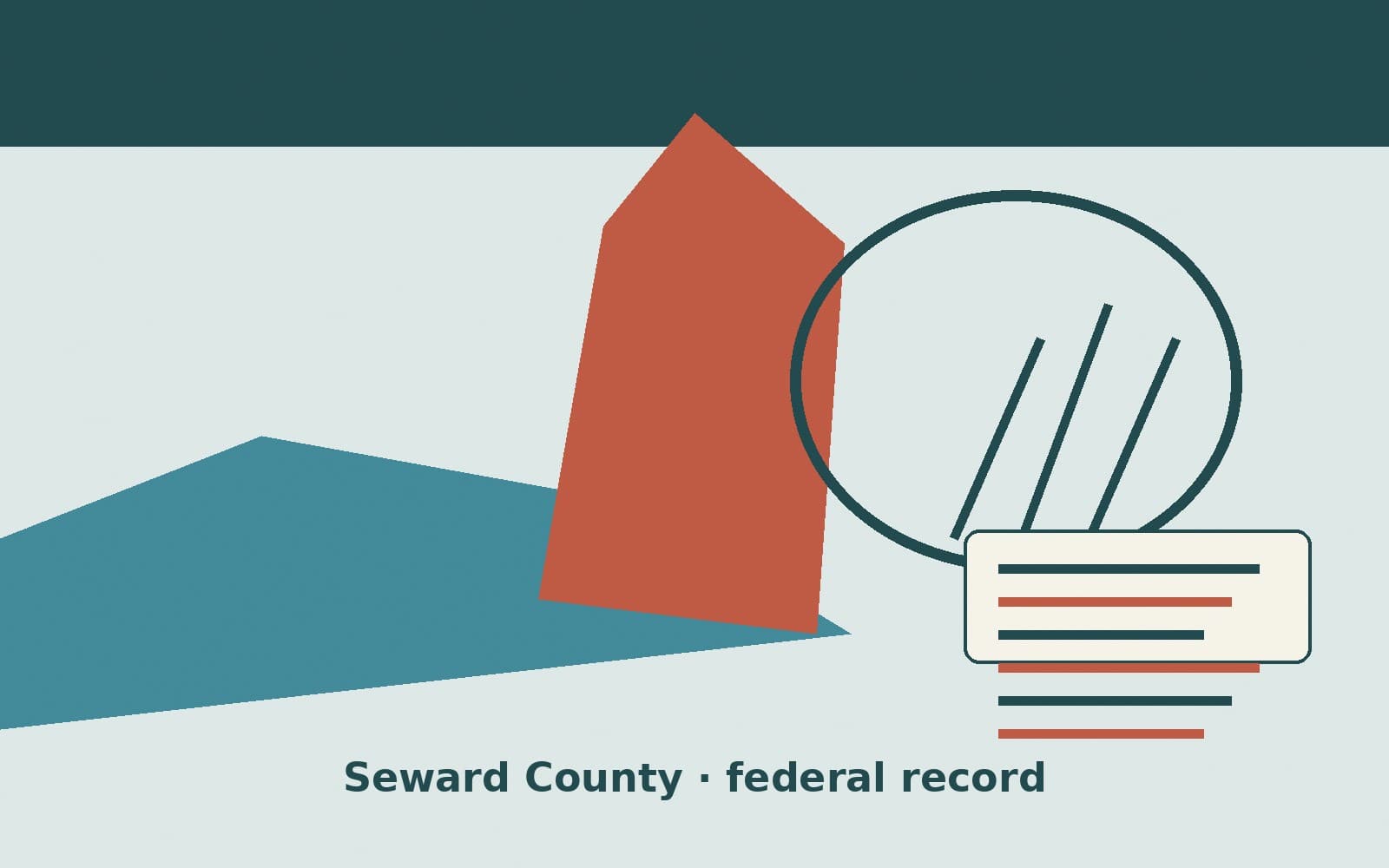 Public notice. Seward County, Nebraska, has a federal award on the public books. On September 11, 2026, the Department of Justice recorded a purchase order of $24,895. The office o