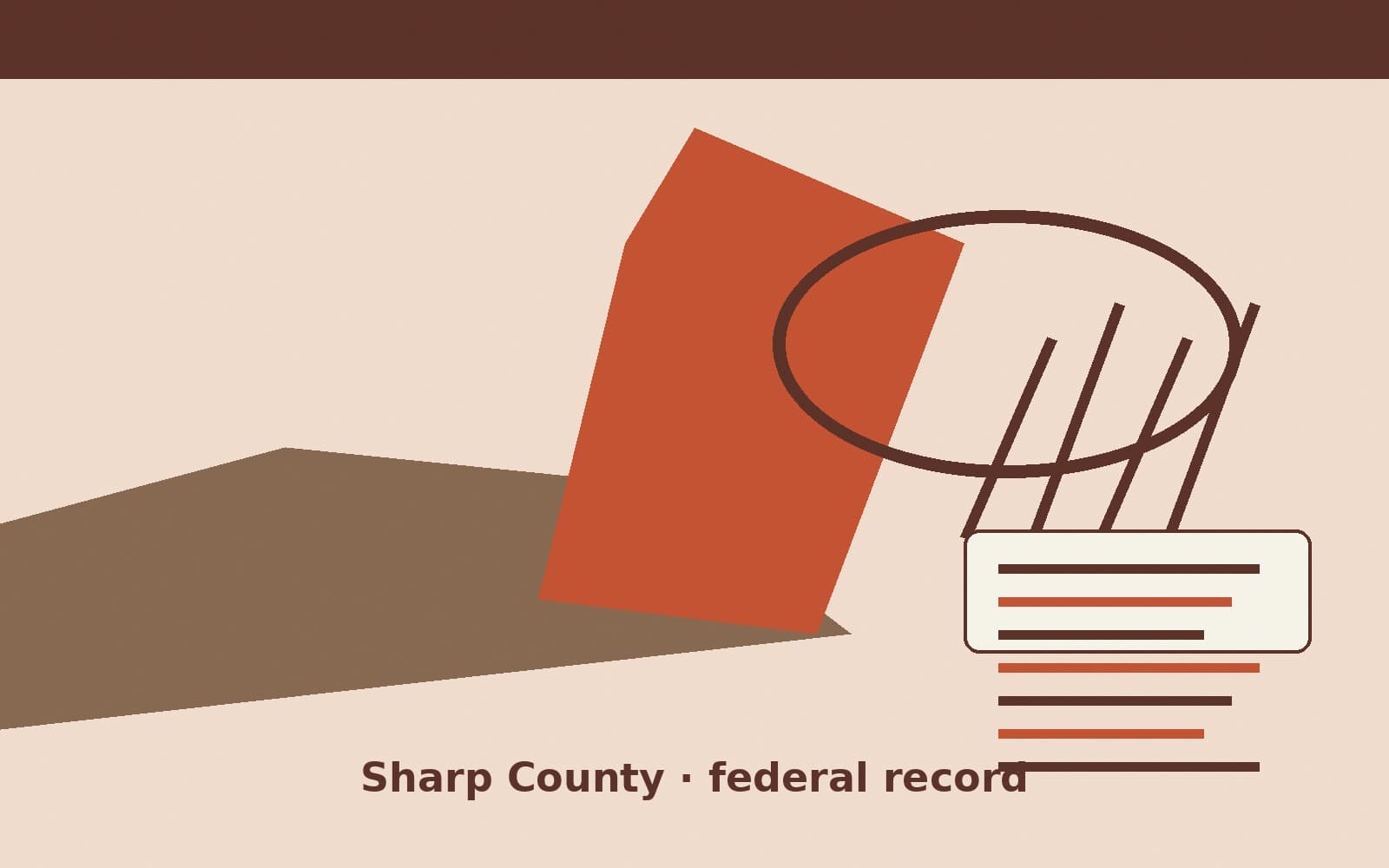 Public notice. Sharp County, Arkansas, has a federal award on the public books. On August 5, 2026, the Department of Transportation recorded a formula grant of $108,298.77. The off