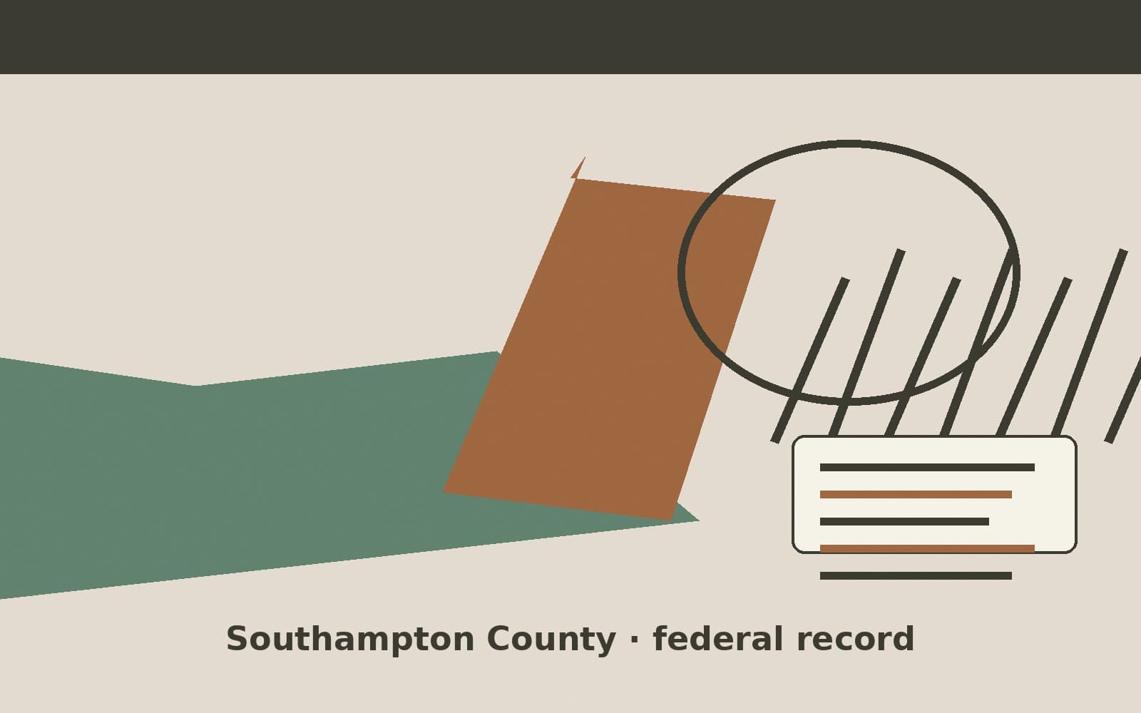 Public notice. Southampton County, Virginia, has a federal award on the public books. On September 29, 2026, the Department of Veterans Affairs recorded a blanket-purchase call of