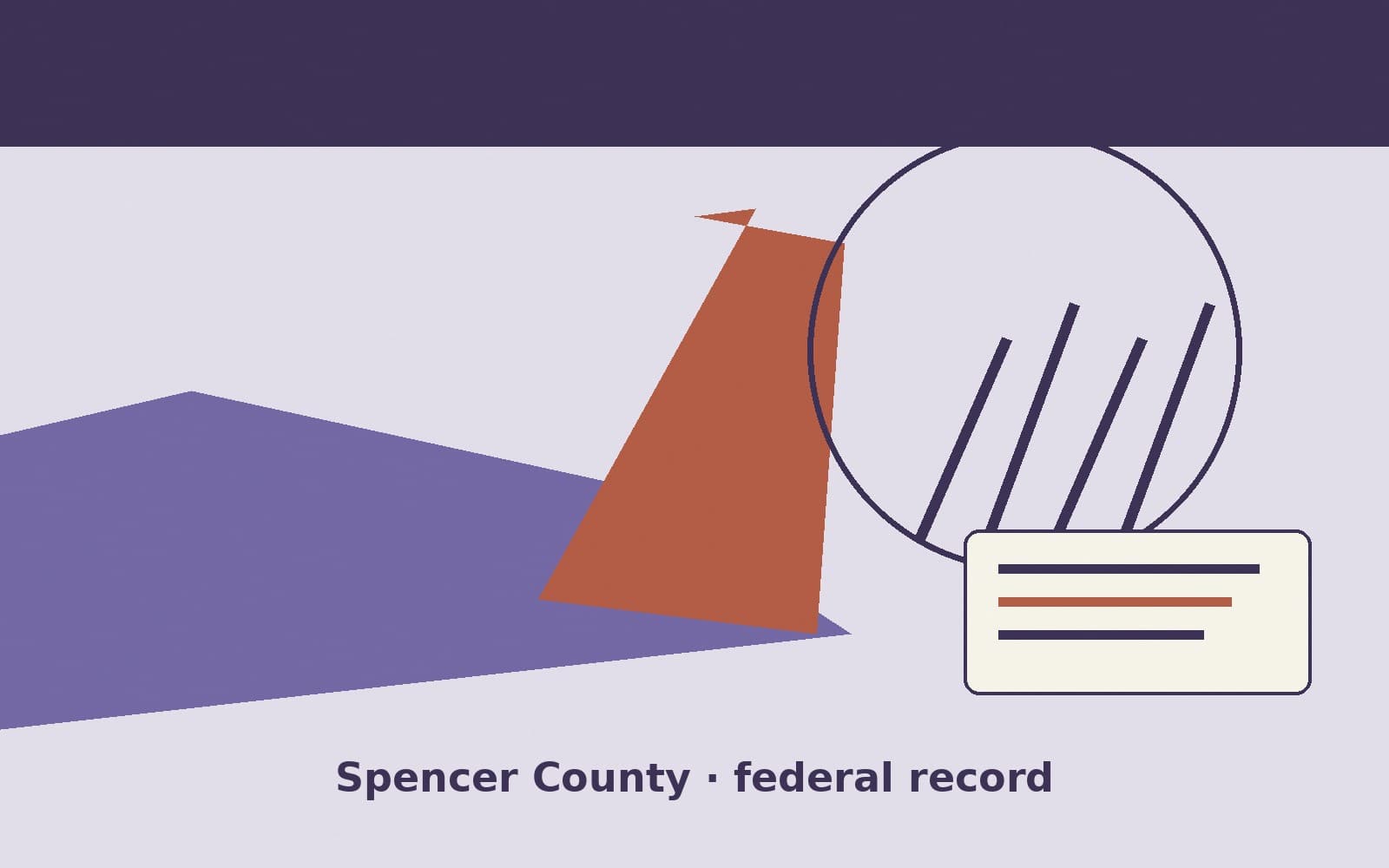 Public notice. Spencer County, Indiana, has a federal award on the public books. On September 25, 2026, the Department of Transportation recorded a project grant of $1,174,867. The