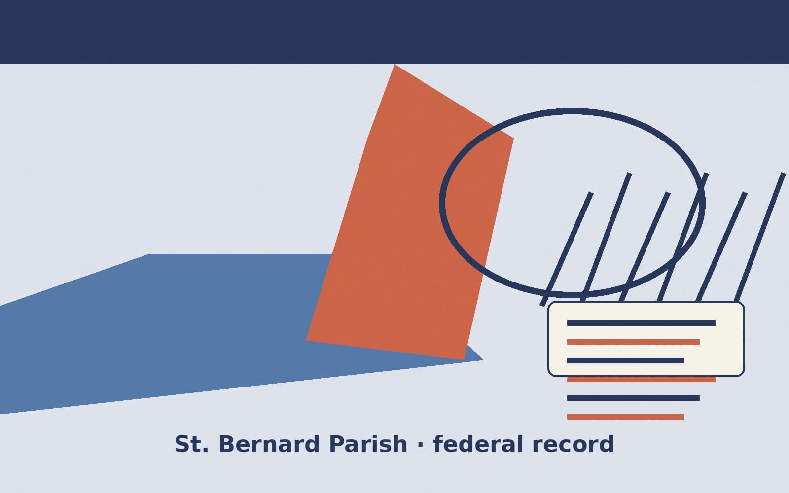 Public notice. St. Bernard Parish, Louisiana, has a federal award on the public books. On September 17, 2026, the Department of Agriculture recorded a definitive contract of $6,207