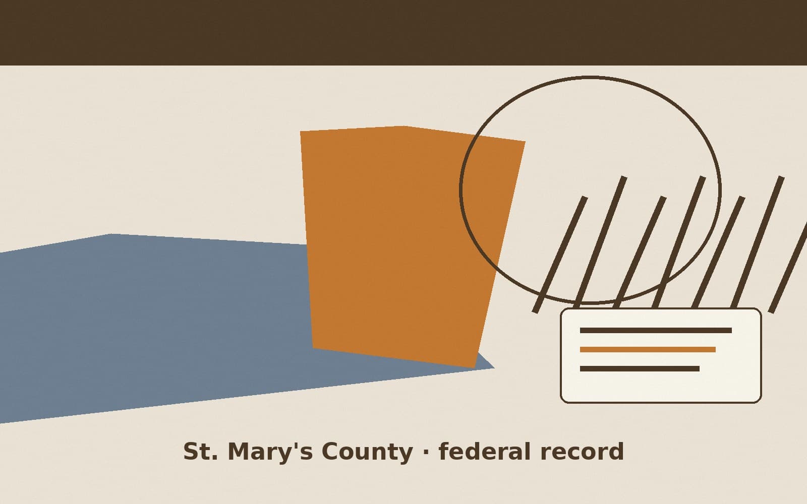 Public notice. St. Mary's County, Maryland, has a federal award on the public books. On September 30, 2026, the Department of Justice recorded a delivery order of $126,561.28. The
