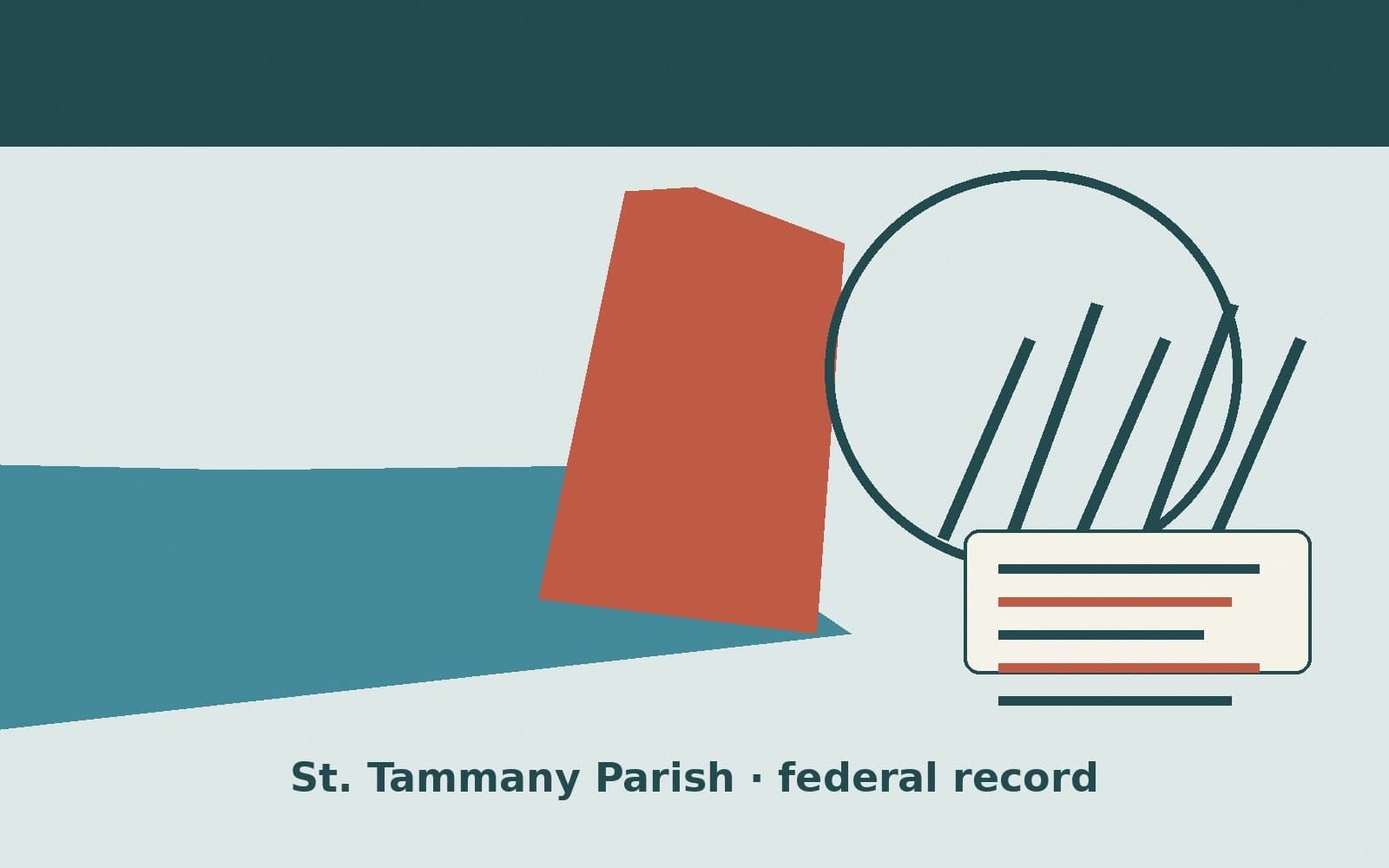 Public notice. St. Tammany Parish, Louisiana, has a federal award on the public books. On September 24, 2026, the Department of the Interior recorded a purchase order of $56,700. T