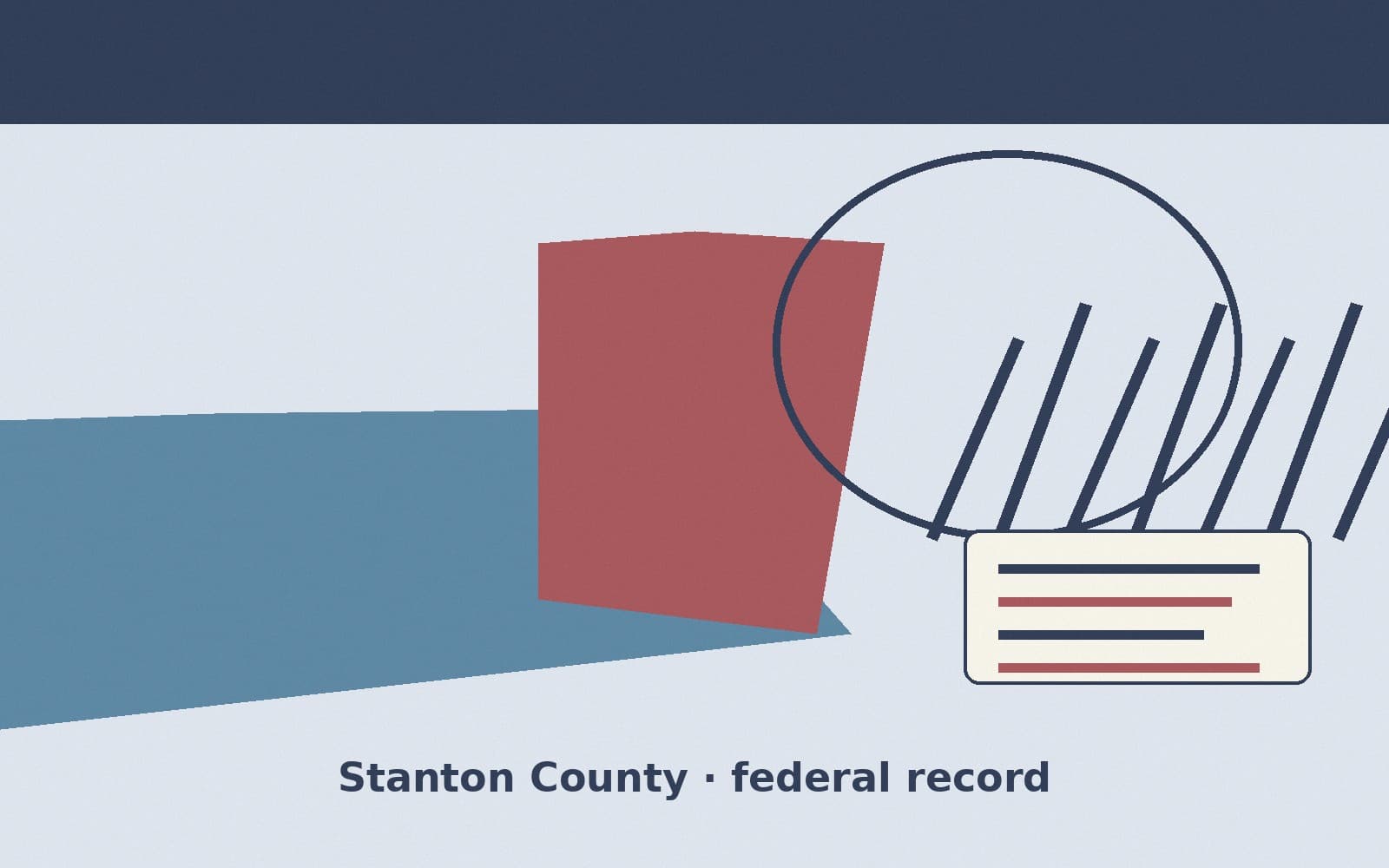 Public notice. Stanton County, Kansas, has a federal award on the public books. On August 10, 2026, the Department of Education recorded a formula grant of $38,423. The office on t