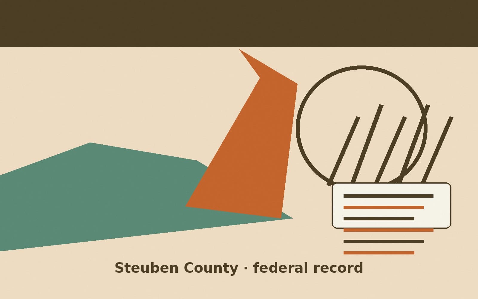 Public notice. Steuben County, New York, has a federal award on the public books. On October 1, 2026, the Department of Veterans Affairs recorded a delivery order of $457,989.77. T
