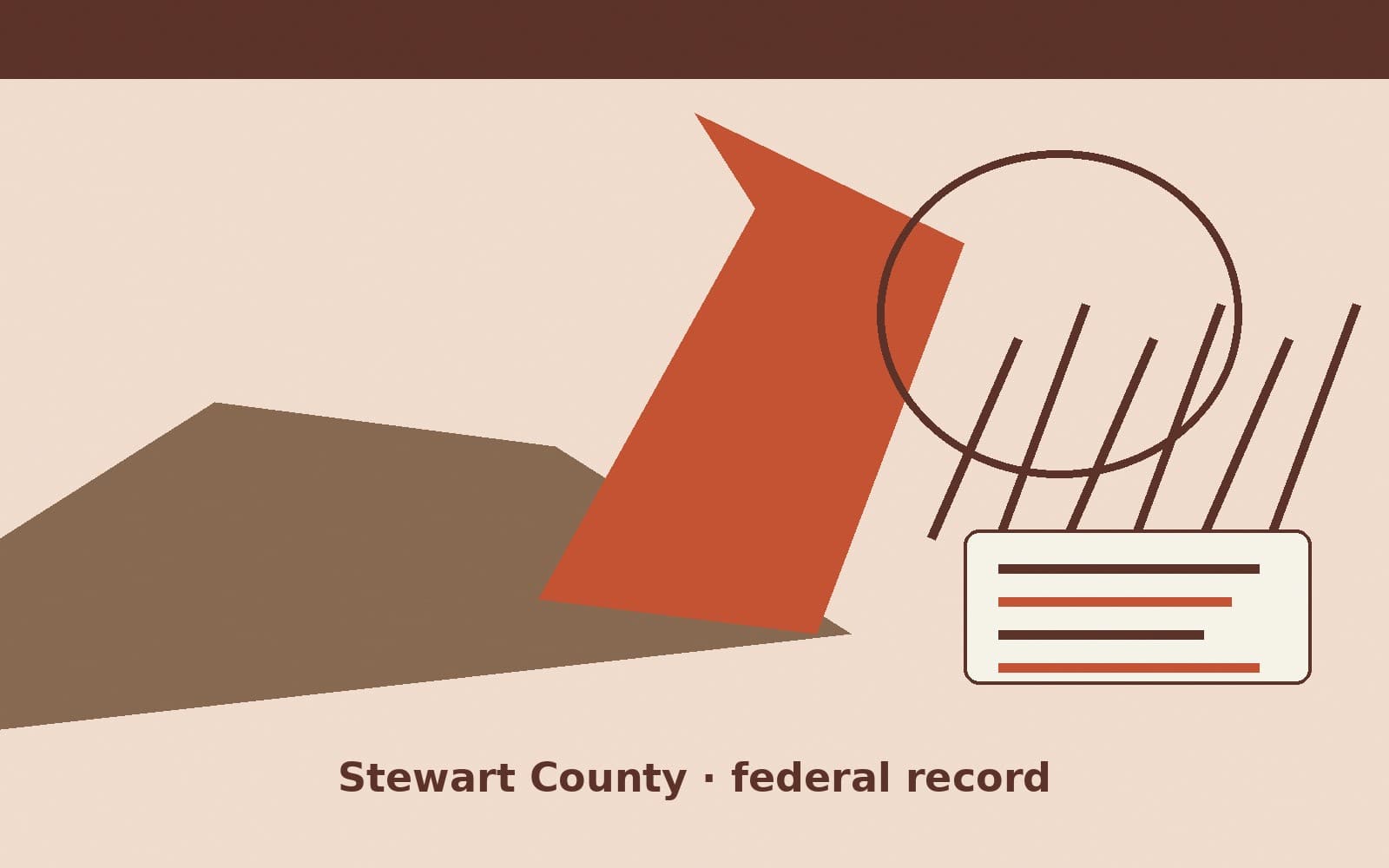 Public notice. Stewart County, Georgia, has a federal award on the public books. On August 25, 2026, the Department of Agriculture recorded a project grant of $300,266. The office
