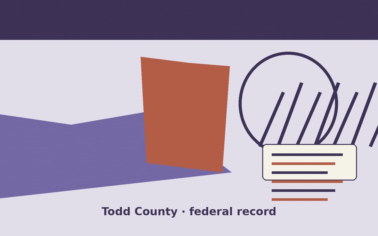 Public notice. Todd County, Minnesota, has a federal award on the public books. On September 18, 2026, the Department of Transportation recorded a formula grant of $240,000. The of