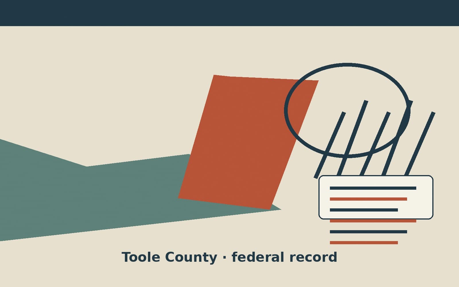Public notice. Toole County, Montana, has a federal award on the public books. On August 27, 2026, the Department of Education recorded a formula grant of $21,013. The recipient on