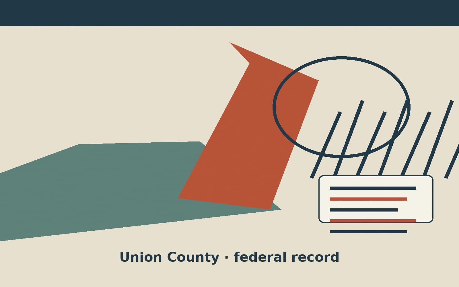 Public notice. Union County, Pennsylvania, has a federal award on the public books. On September 25, 2026, the Department of Justice recorded a purchase order of $30,093. The offic