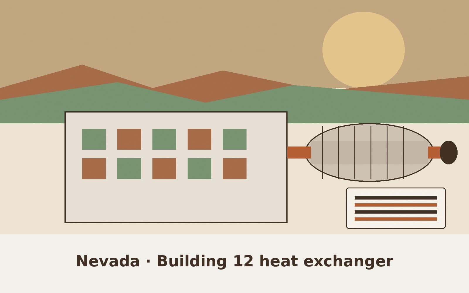 A small, veteran-owned builder got a $1,341,500 VA job to swap out a heat exchanger at a VA hospital in Nevada.