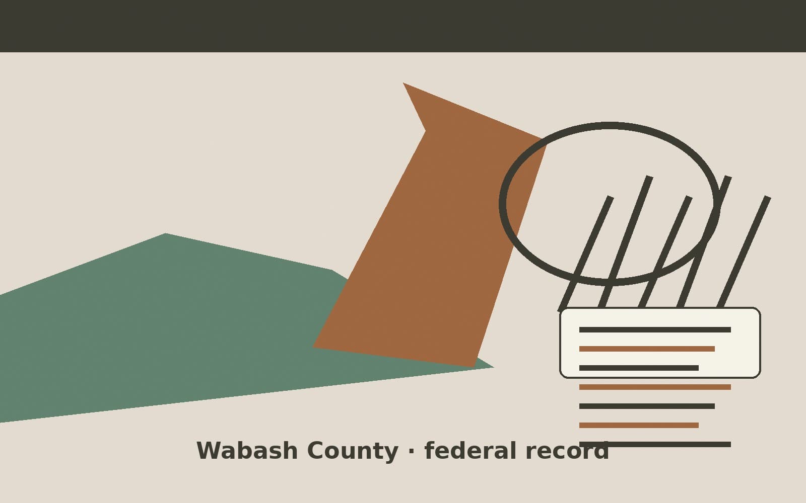 Public notice. Wabash County, Indiana, has a federal award on the public books. On September 15, 2026, the Department of Transportation recorded a formula grant of $316,378.01. The