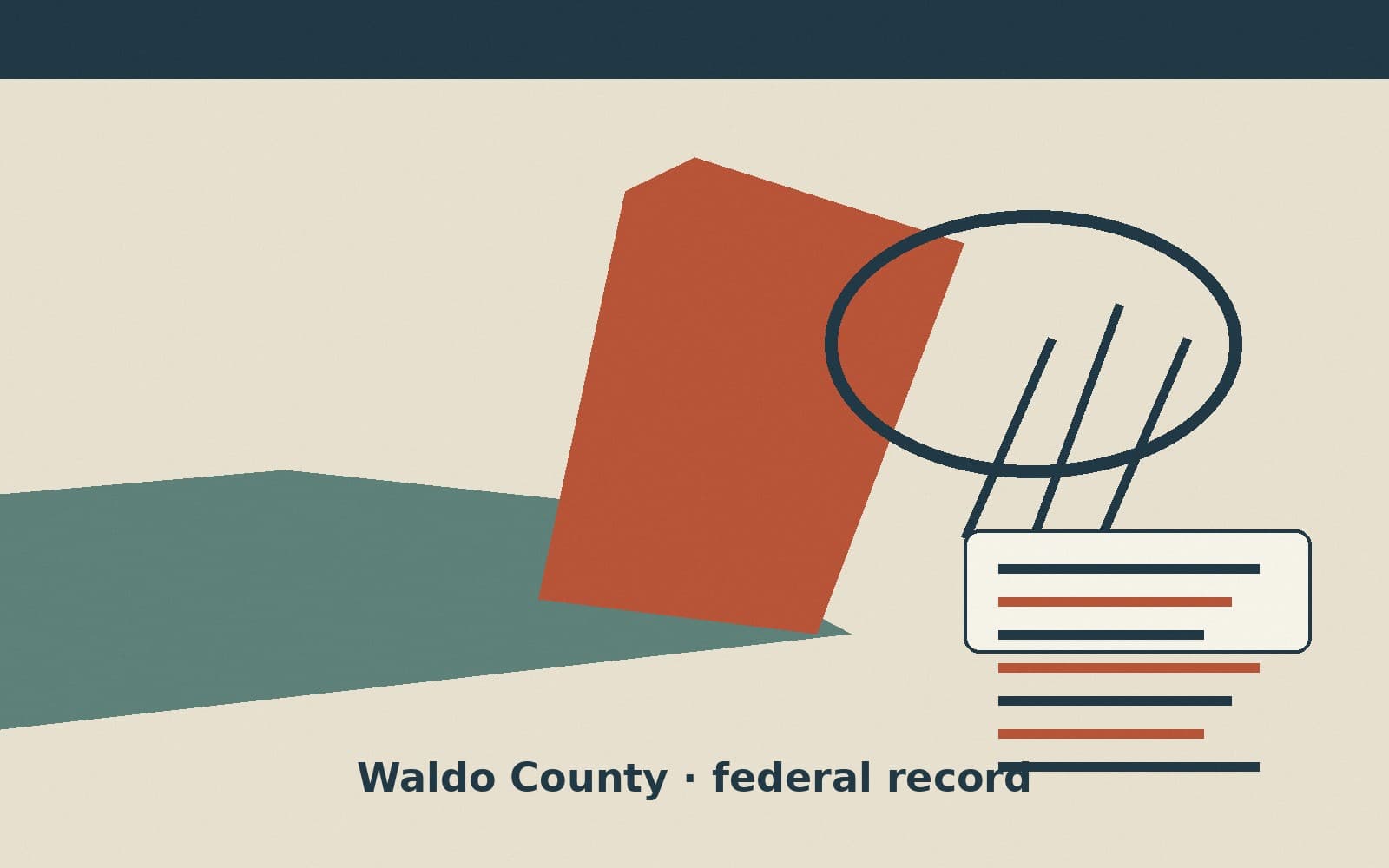 Public notice. Waldo County, Maine, has a federal award on the public books. On September 17, 2026, the Department of Transportation recorded a formula grant of $3,128,548.88. The