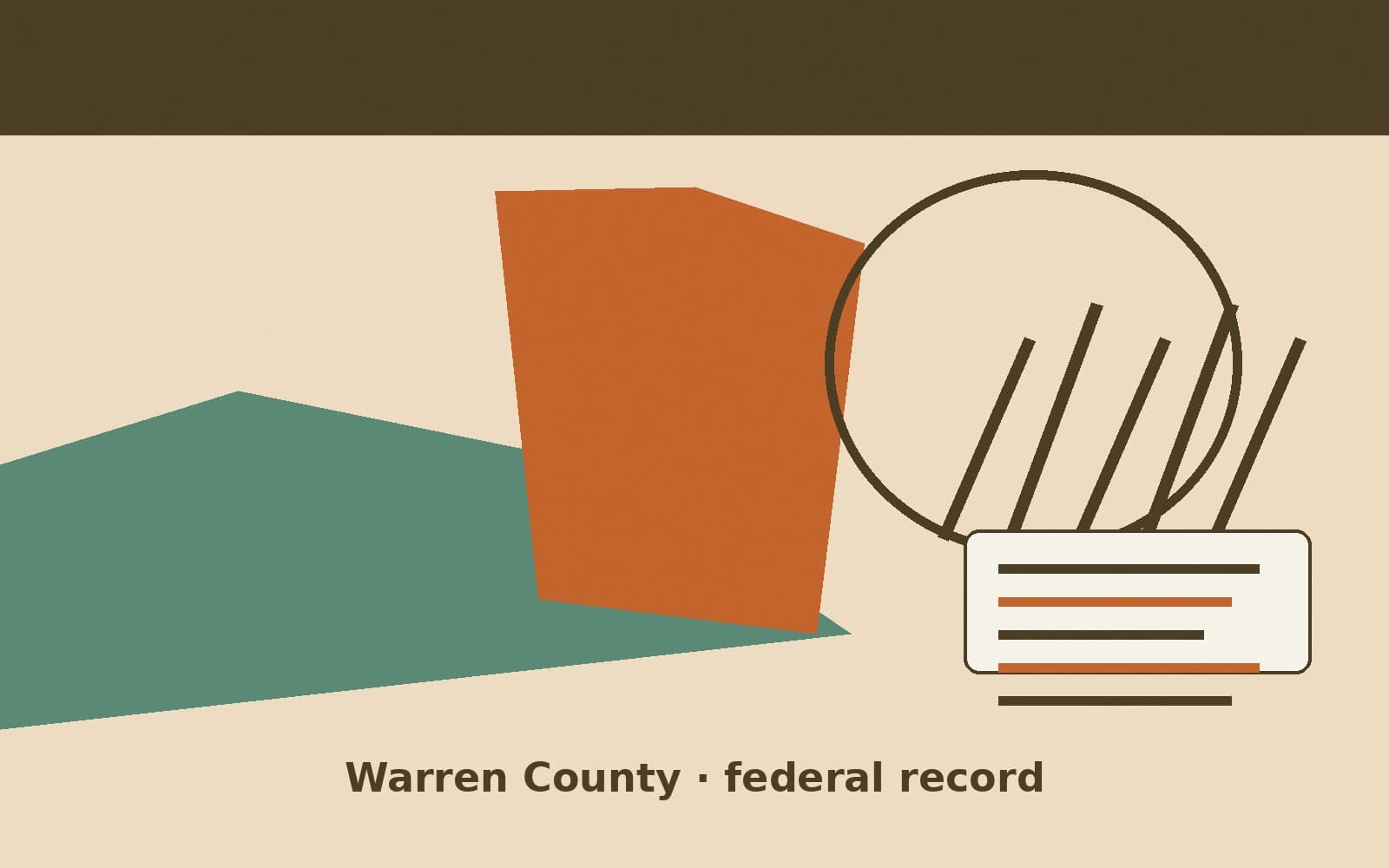 Public notice. Warren County, Tennessee, has a federal award on the public books. On October 1, 2026, the Department of Veterans Affairs recorded a delivery order of $1,737,111.62.