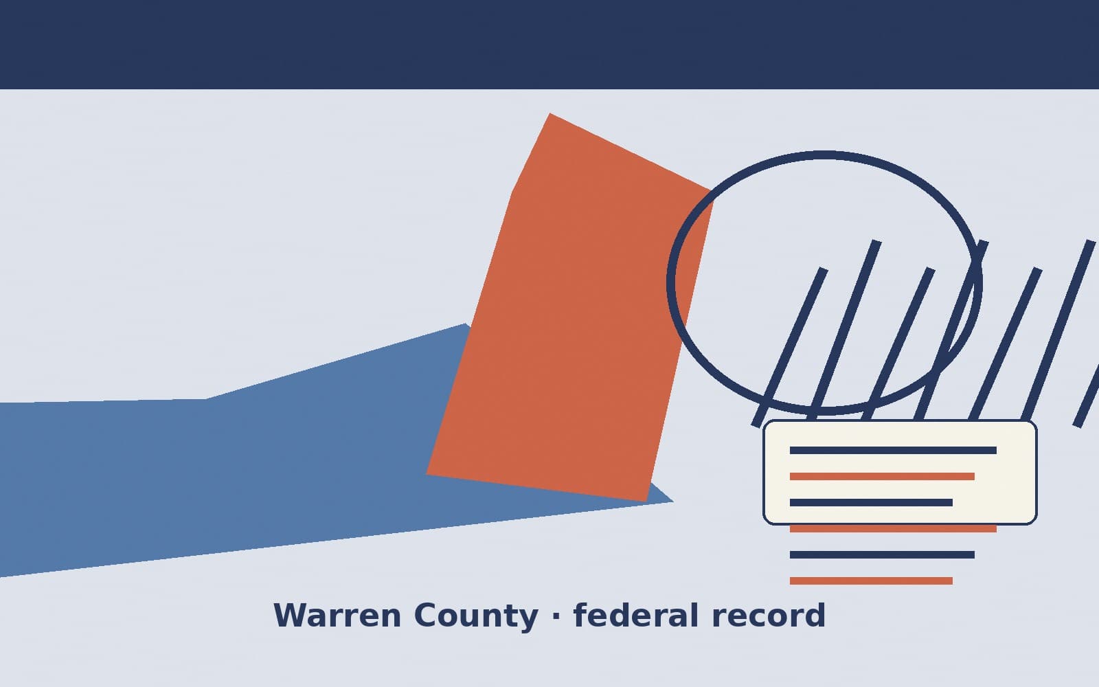Public notice. Warren County, Virginia, has a federal award on the public books. On September 30, 2026, the Department of Homeland Security recorded a definitive contract of $12,89